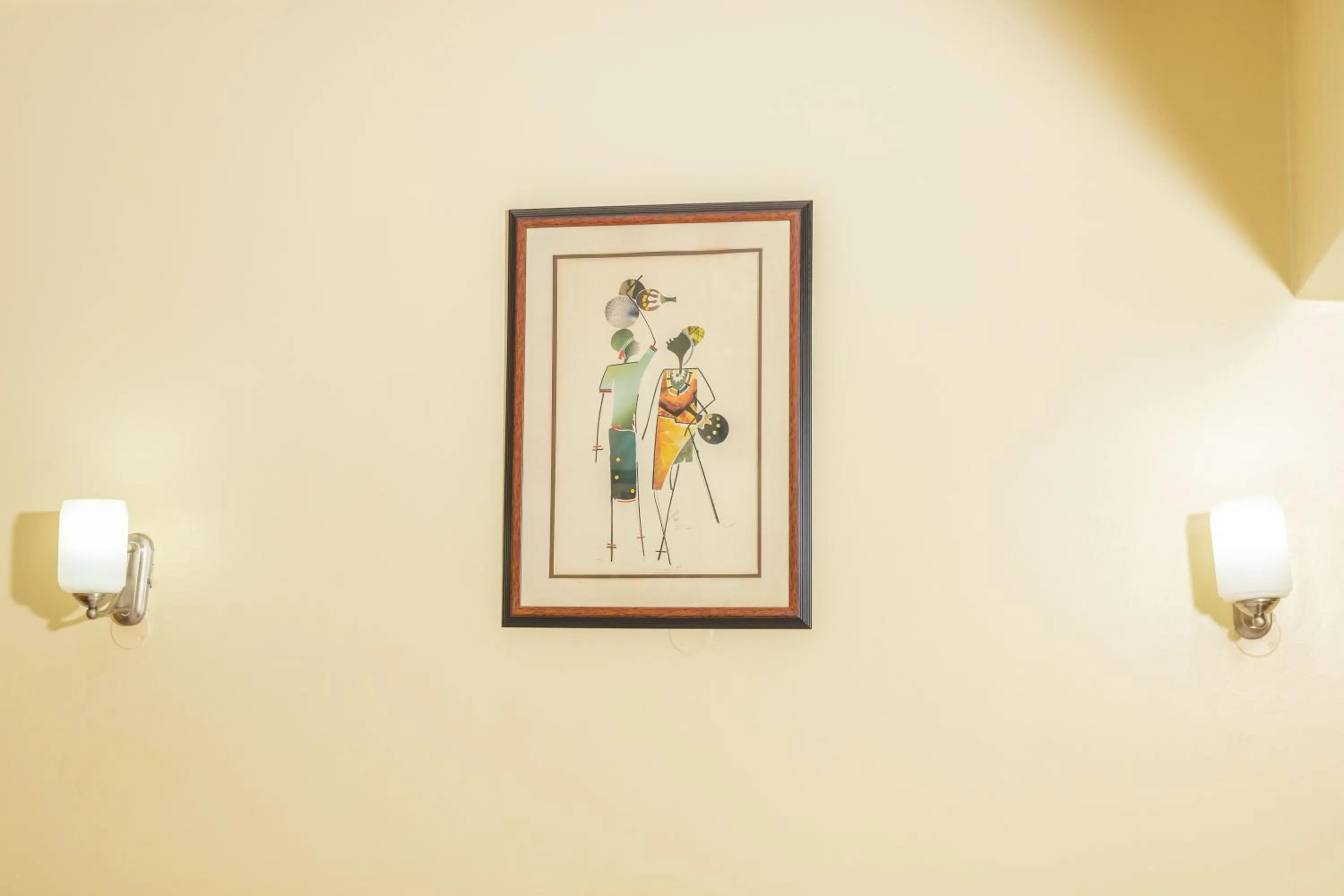 Decorative detail in Holiday Express Hotel Kampala