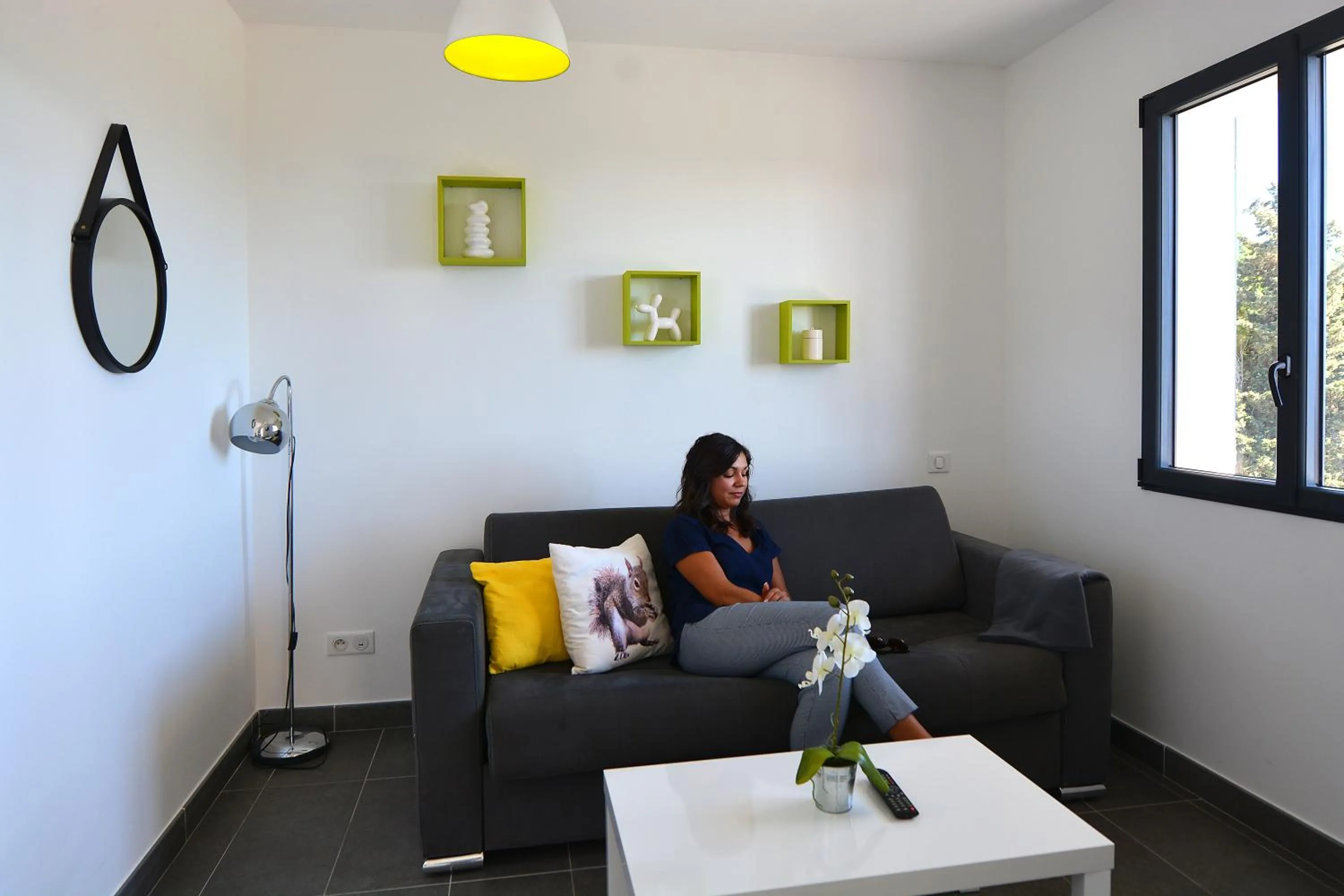 Living room in Les Terrasses Du Grand Large