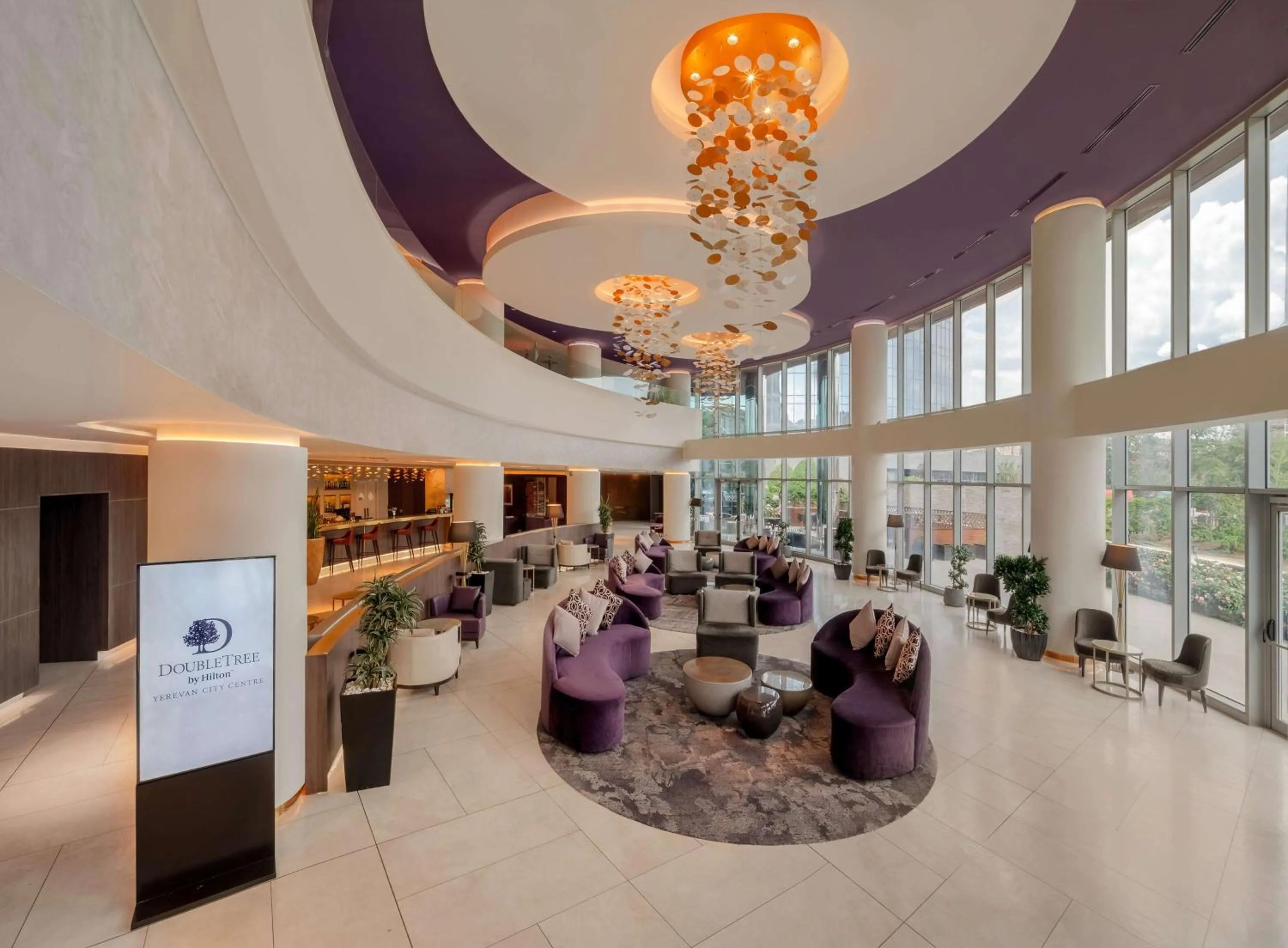 Lobby or reception in DoubleTree by Hilton Yerevan City Centre