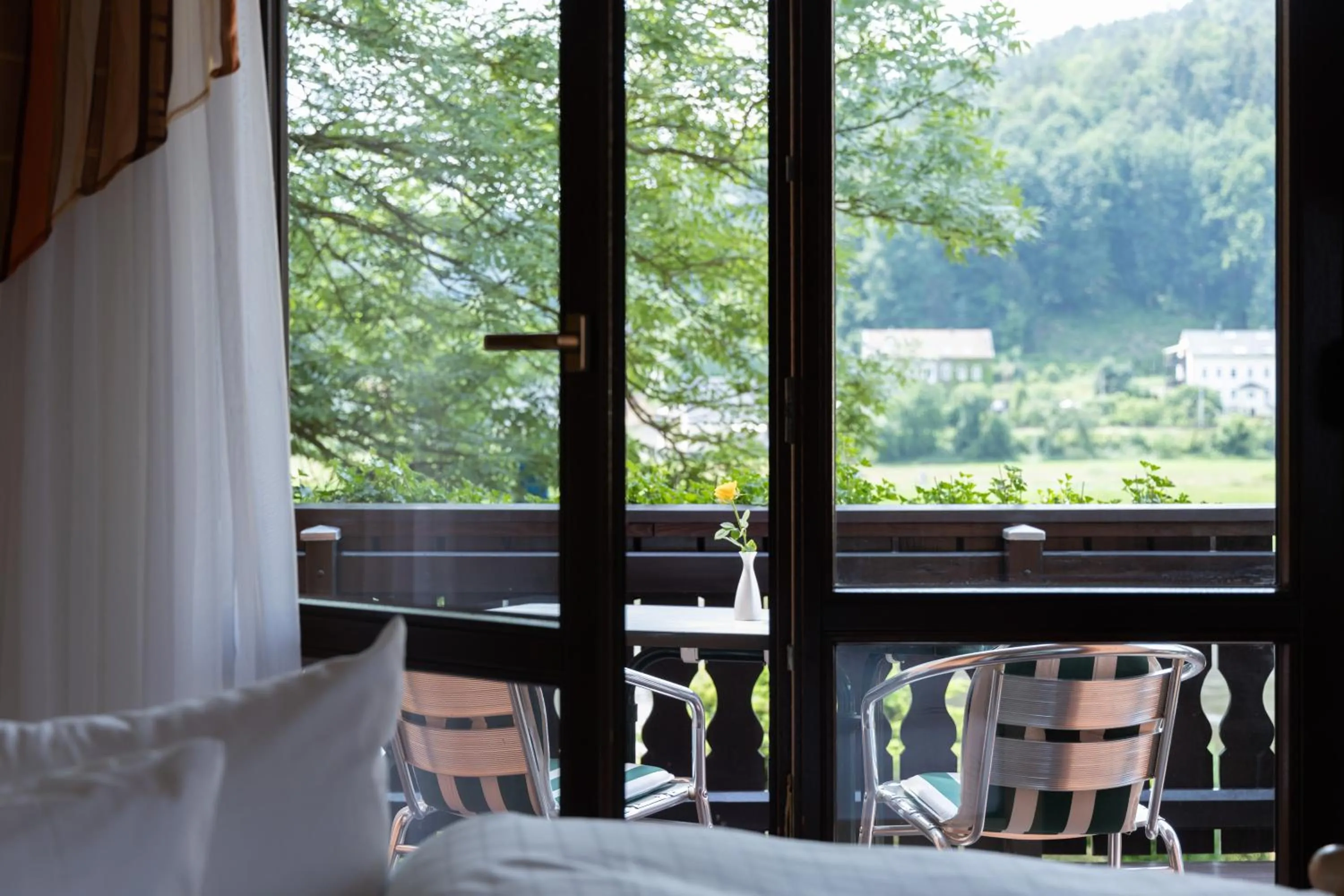 Balcony/Terrace in Hotel Elbpromenade