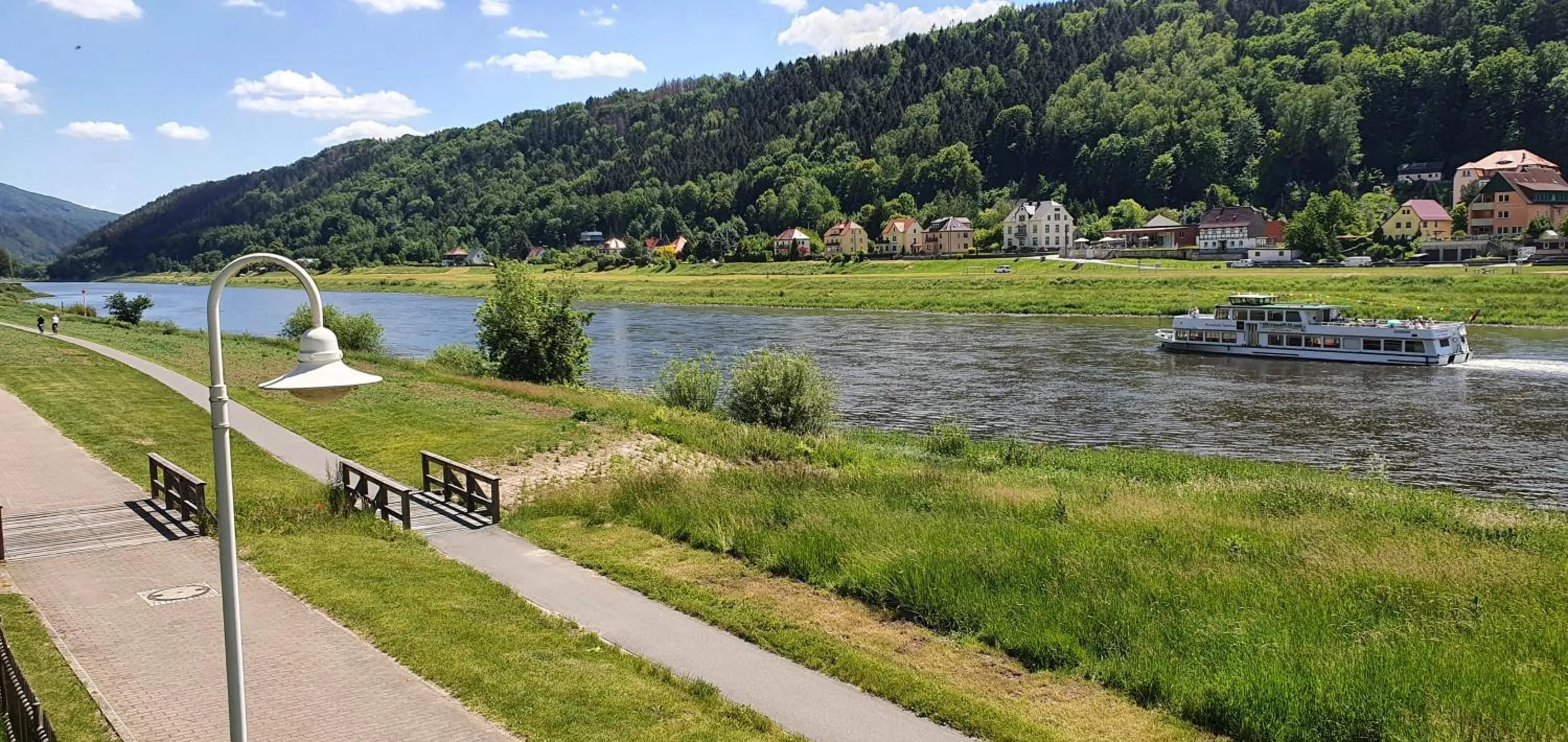 Natural landscape in Hotel Elbpromenade