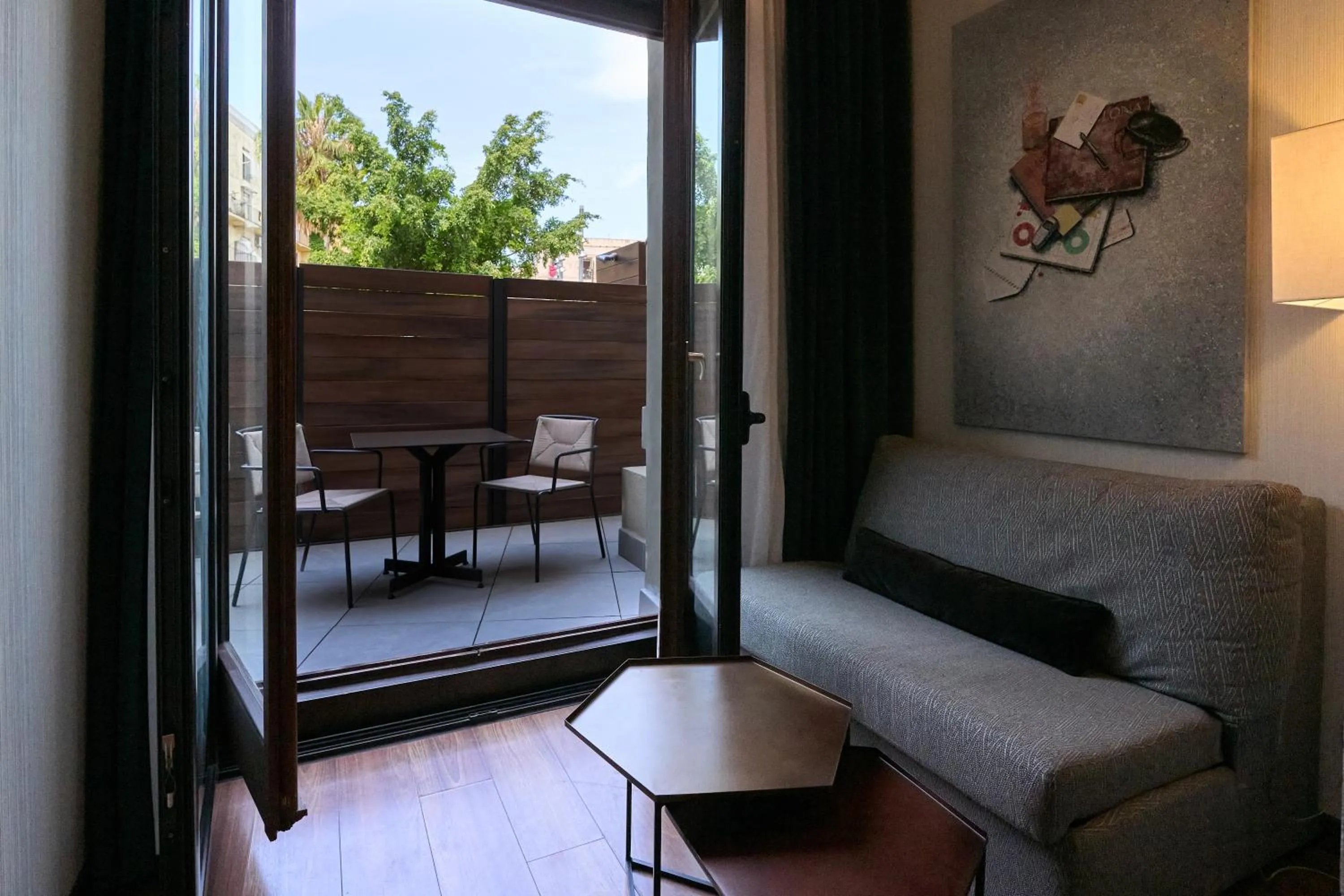 Patio in Catalonia Port