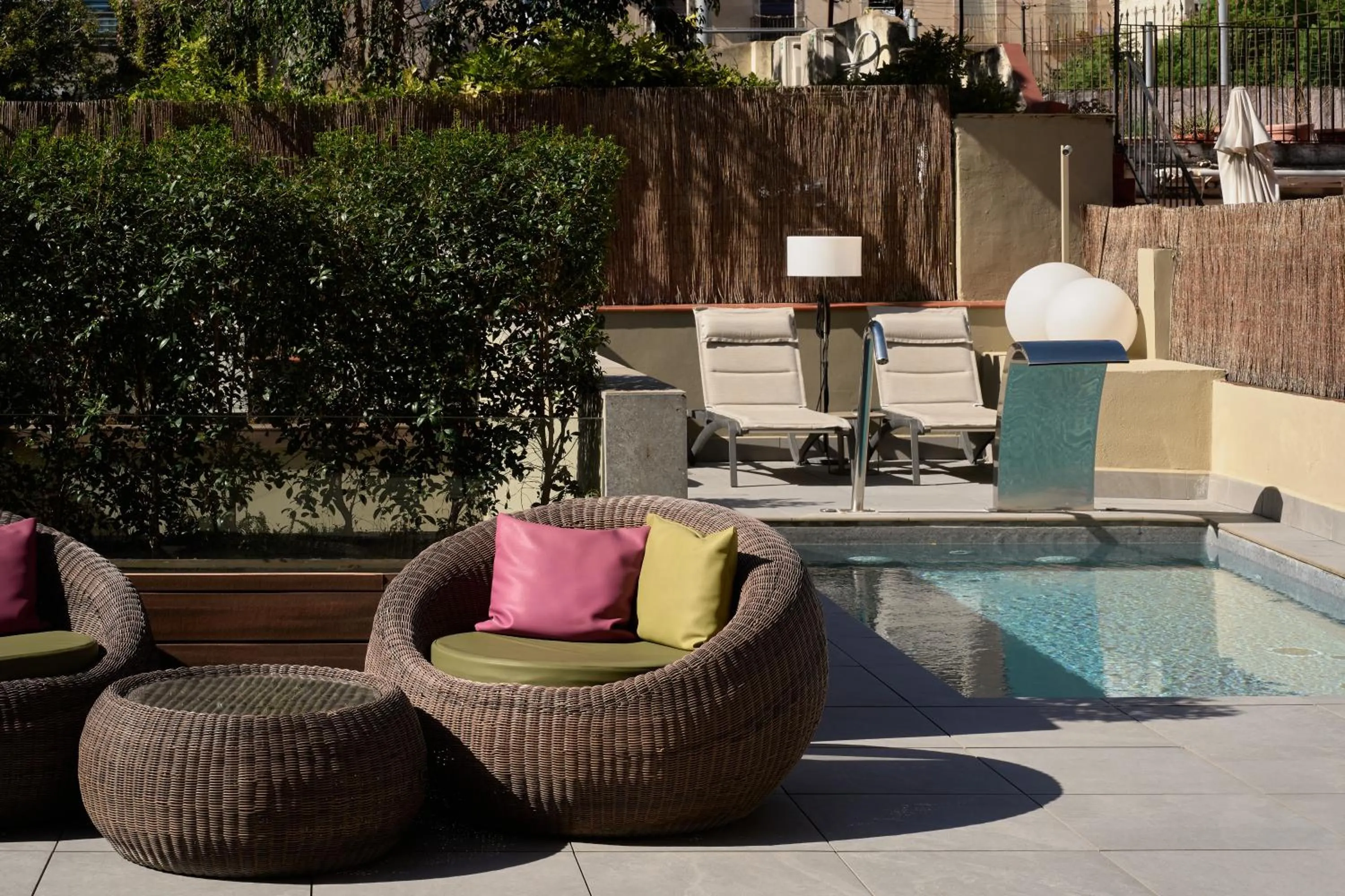 Patio in Catalonia Port