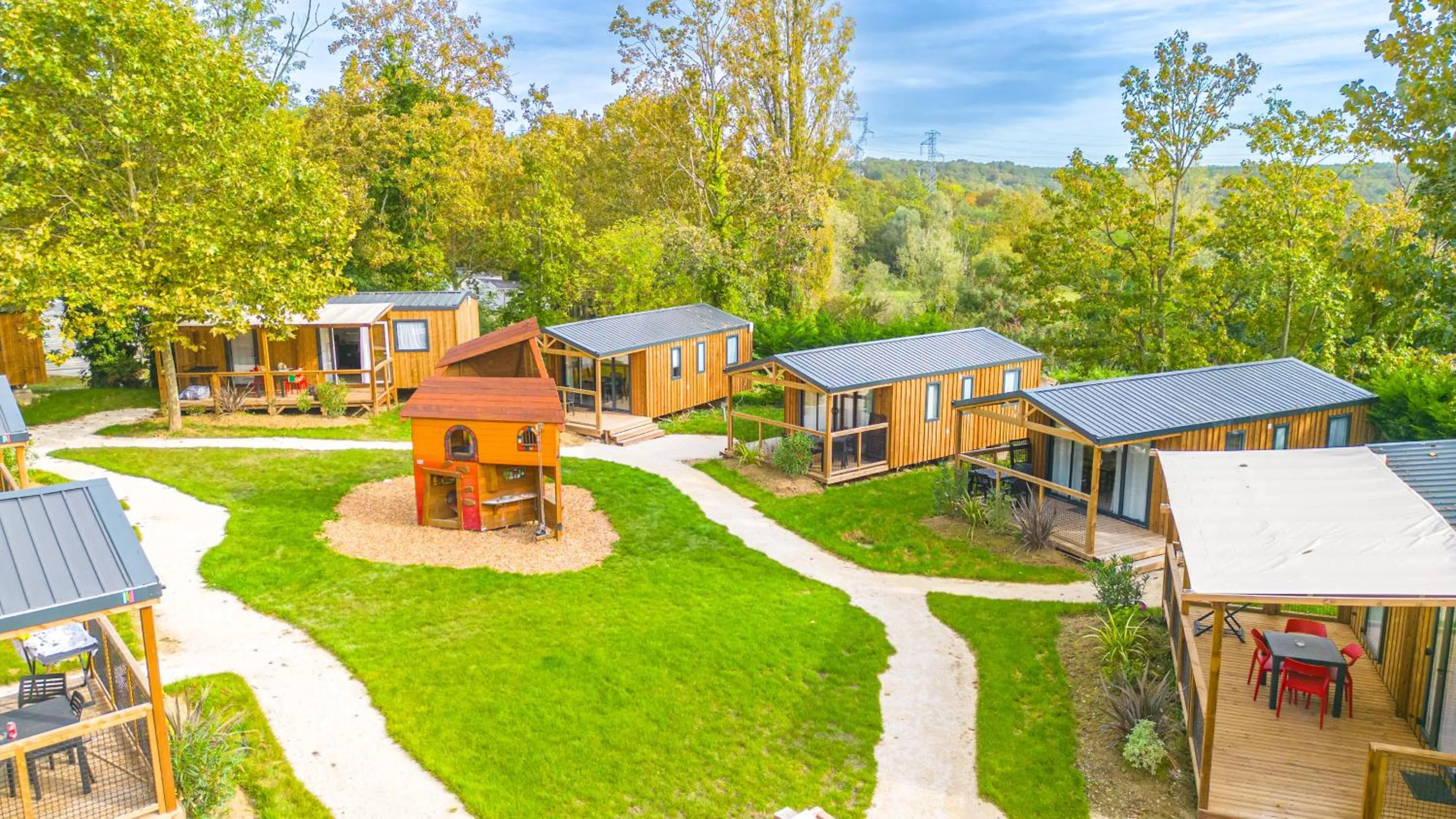 Neighbourhood in Camping Le Parc de Paris