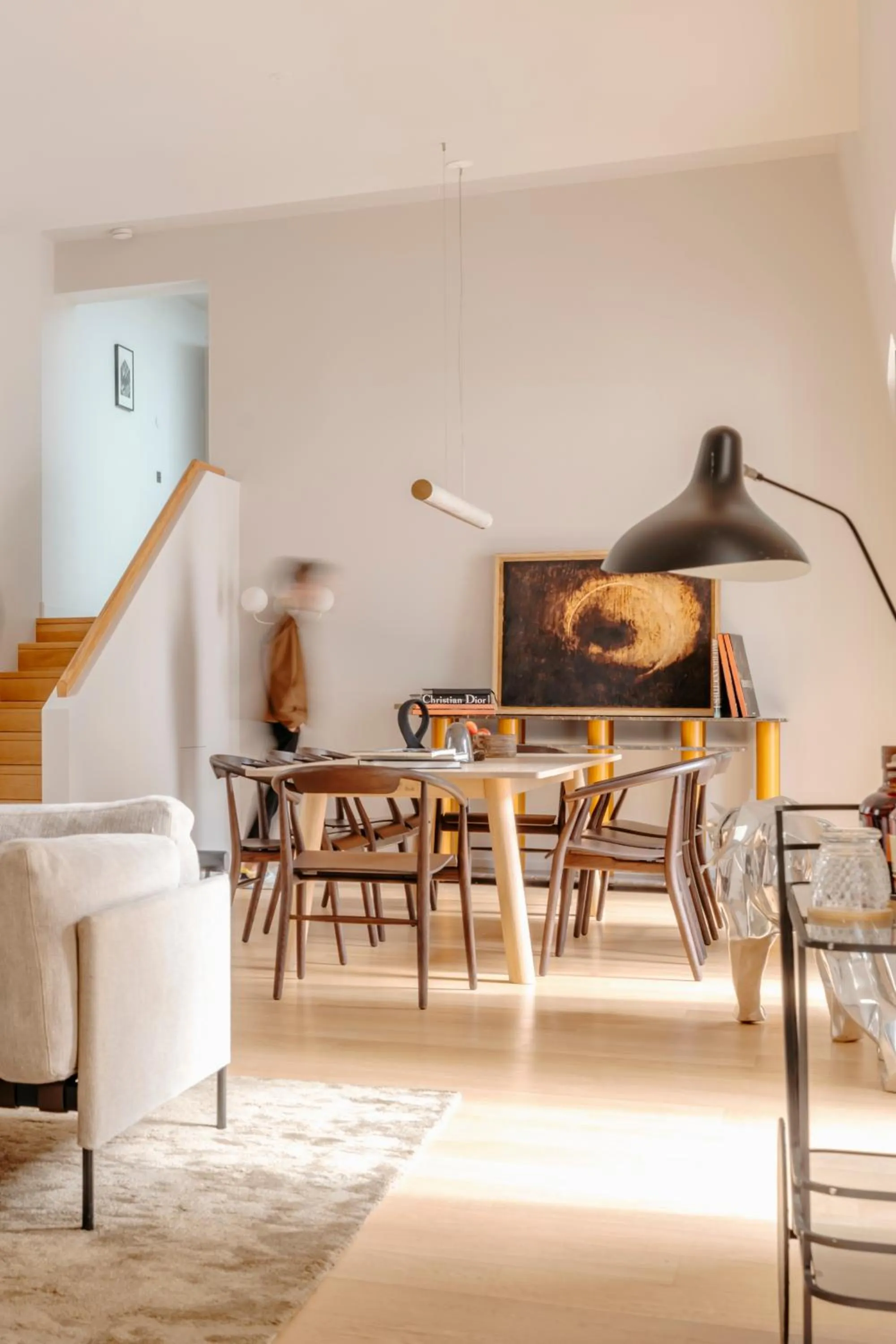 Living room in Hotel de Pourtales