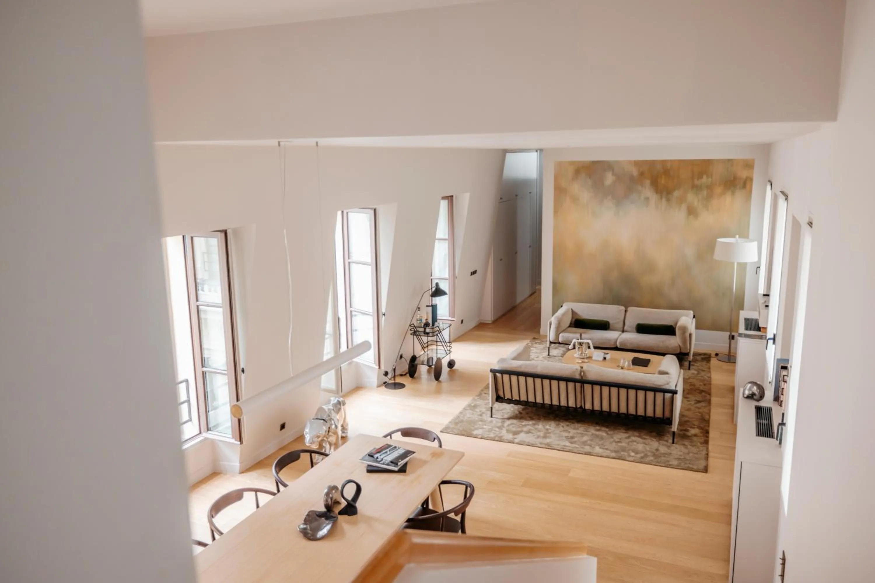 Bed in Hotel de Pourtales