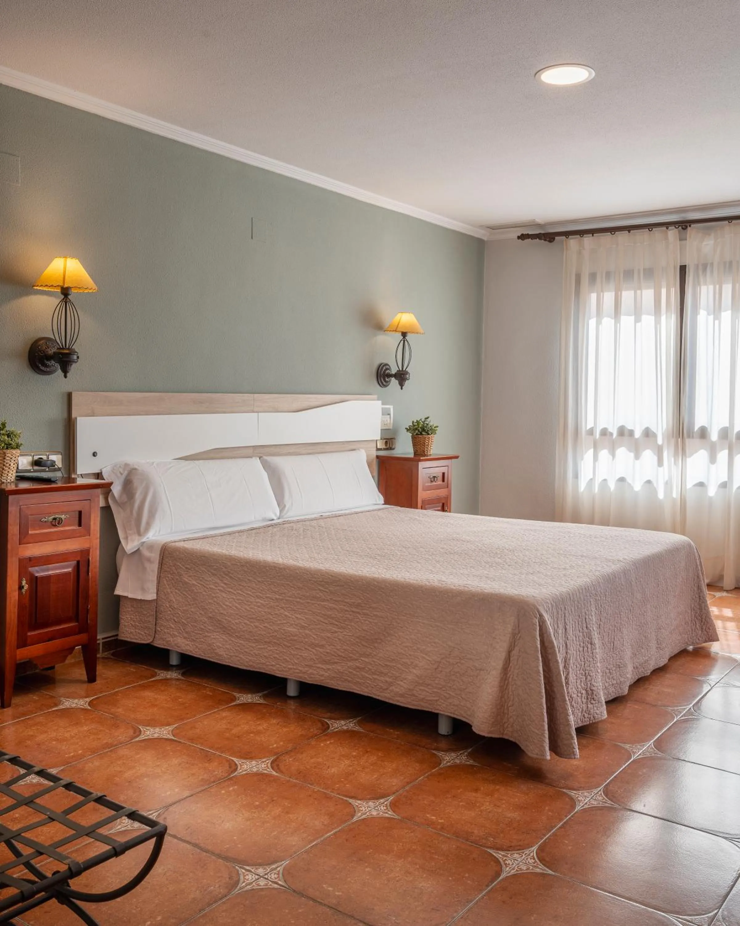 Bed in Hostal La Posada