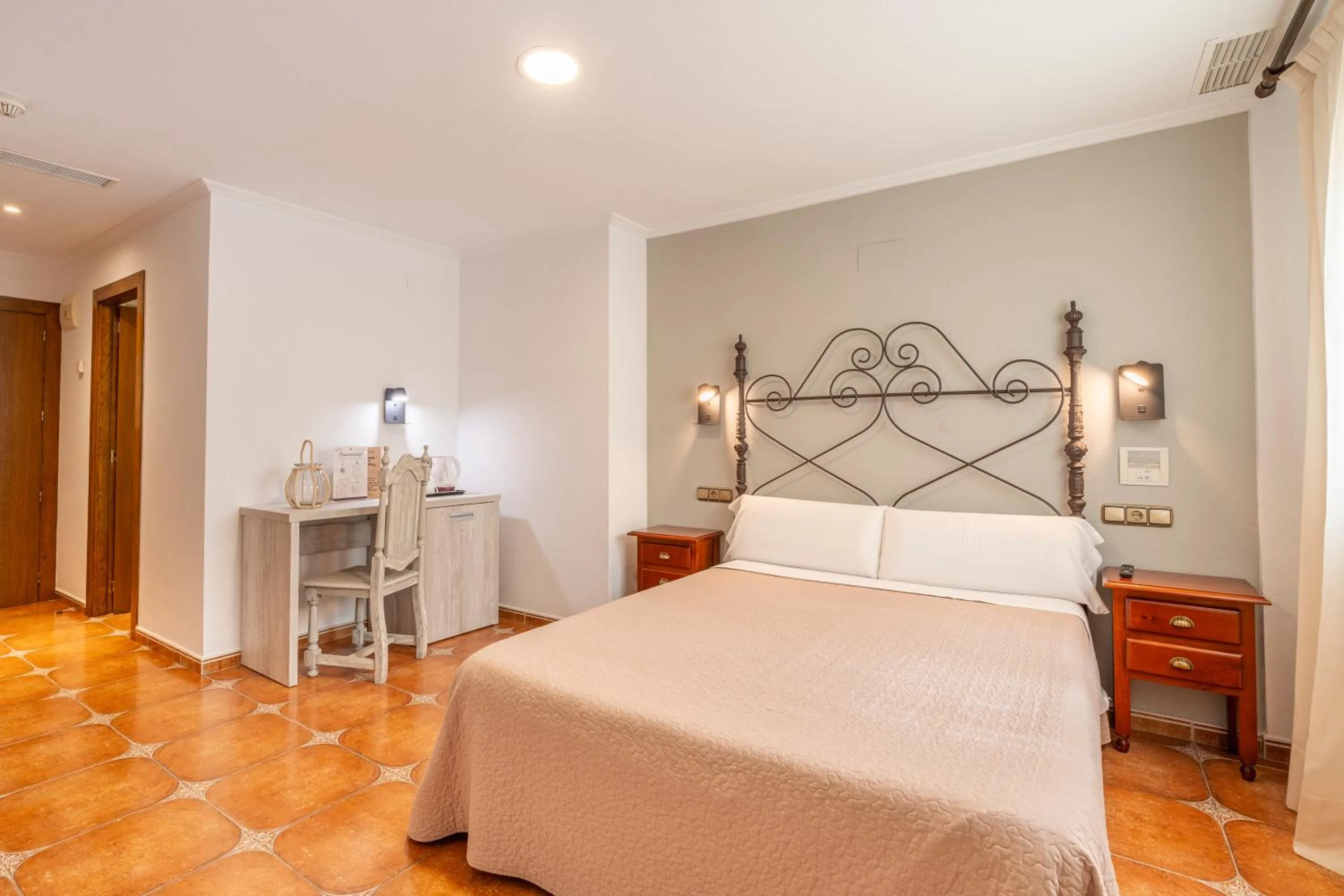 Bed in Hostal La Posada