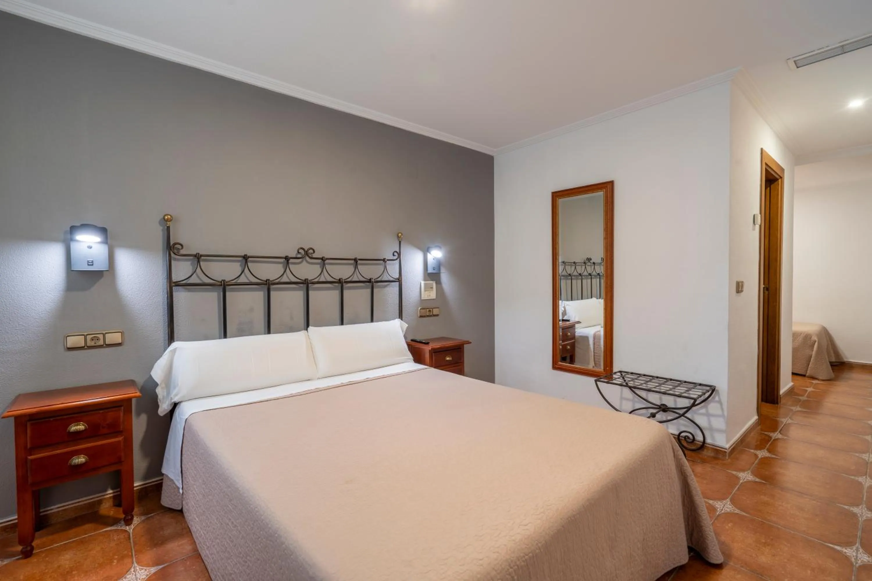 Bed in Hostal La Posada