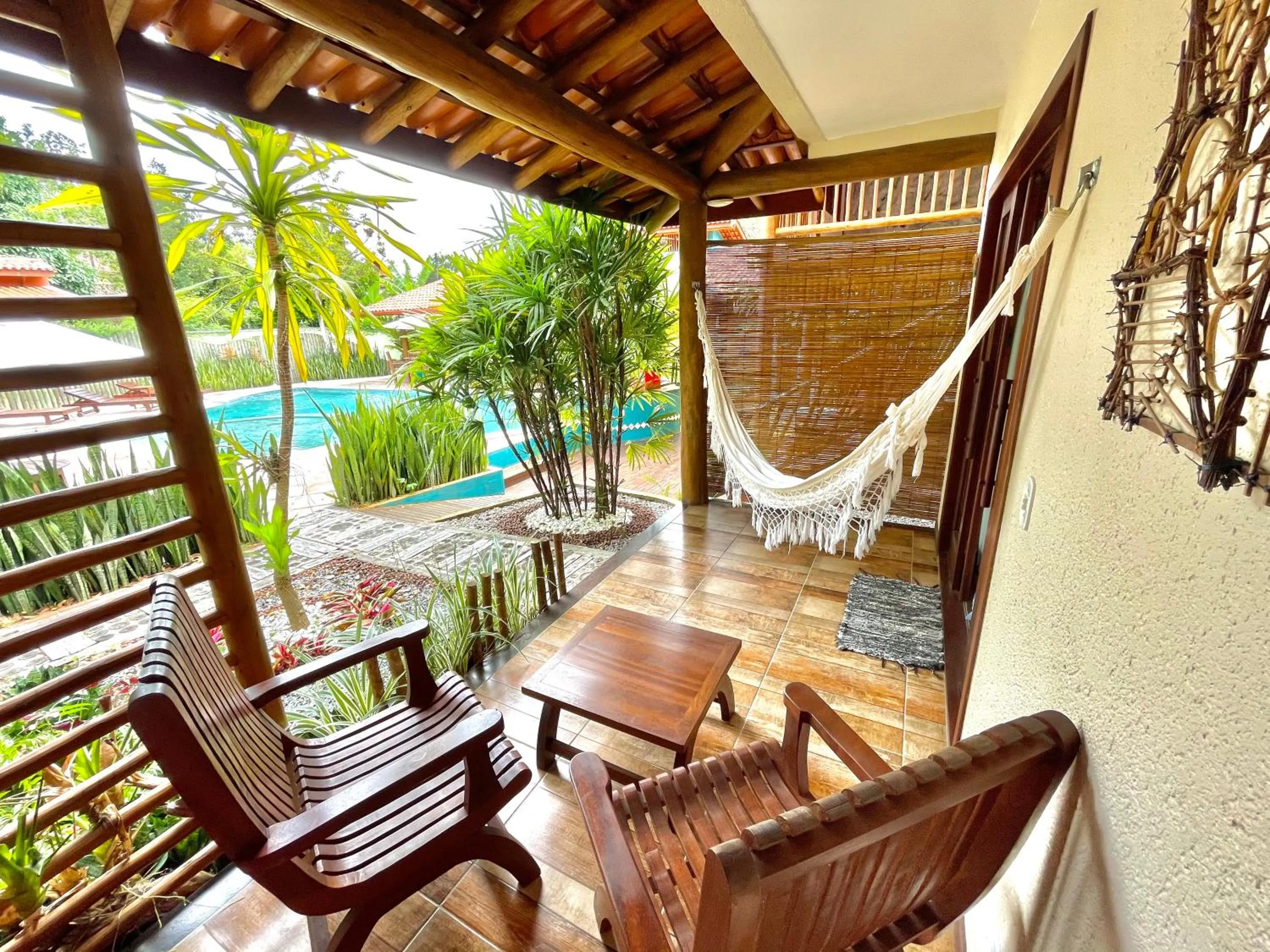 Patio in Paraíso Ecológico Pousada & SPA