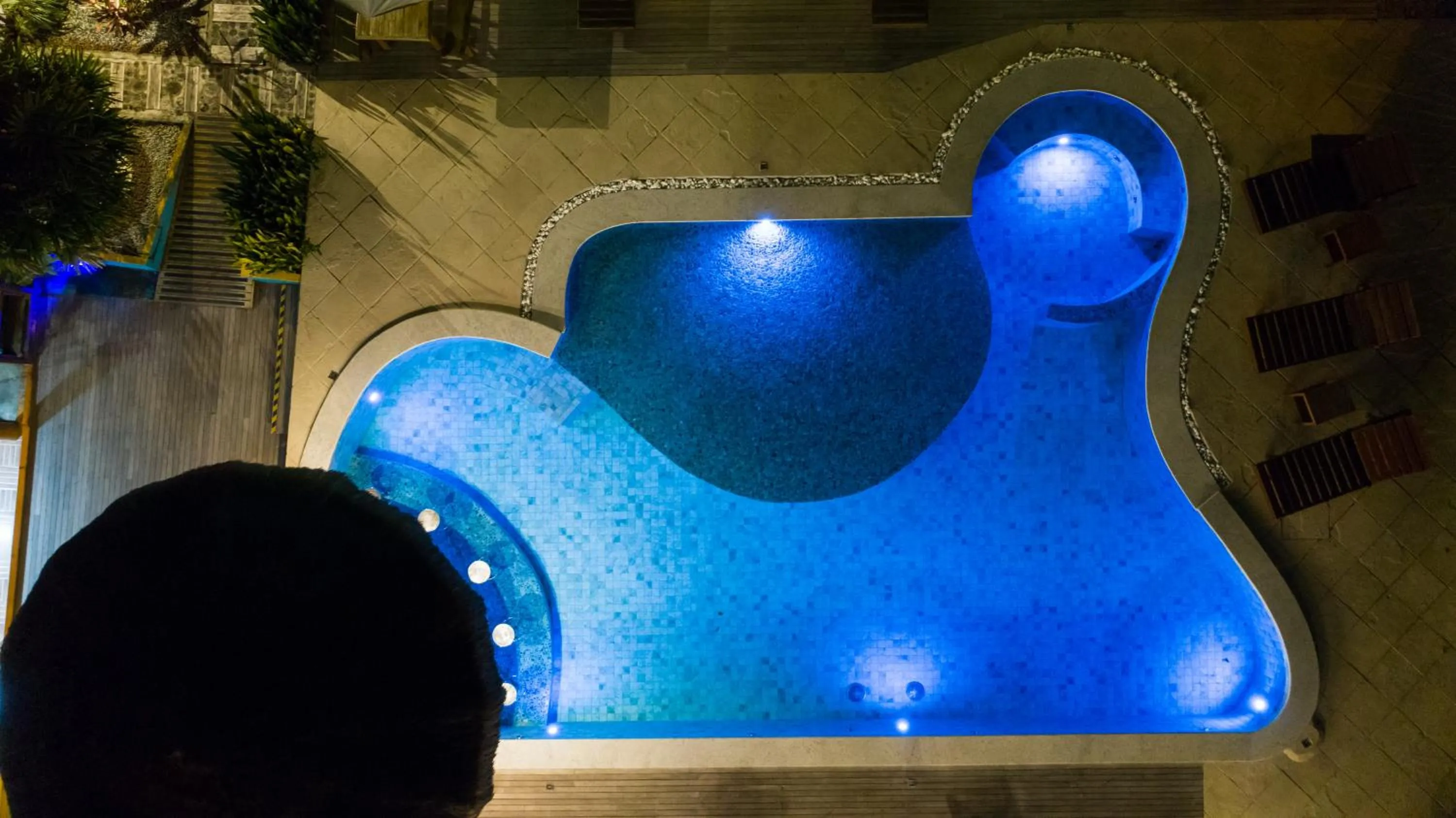 Swimming pool in Paraíso Ecológico Pousada & SPA