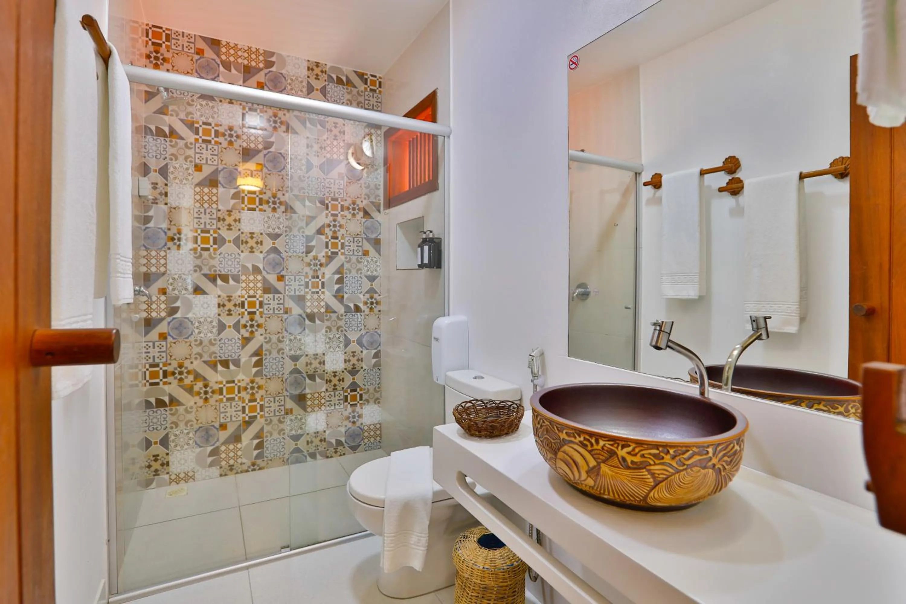 Shower in Paraíso Ecológico Pousada & SPA