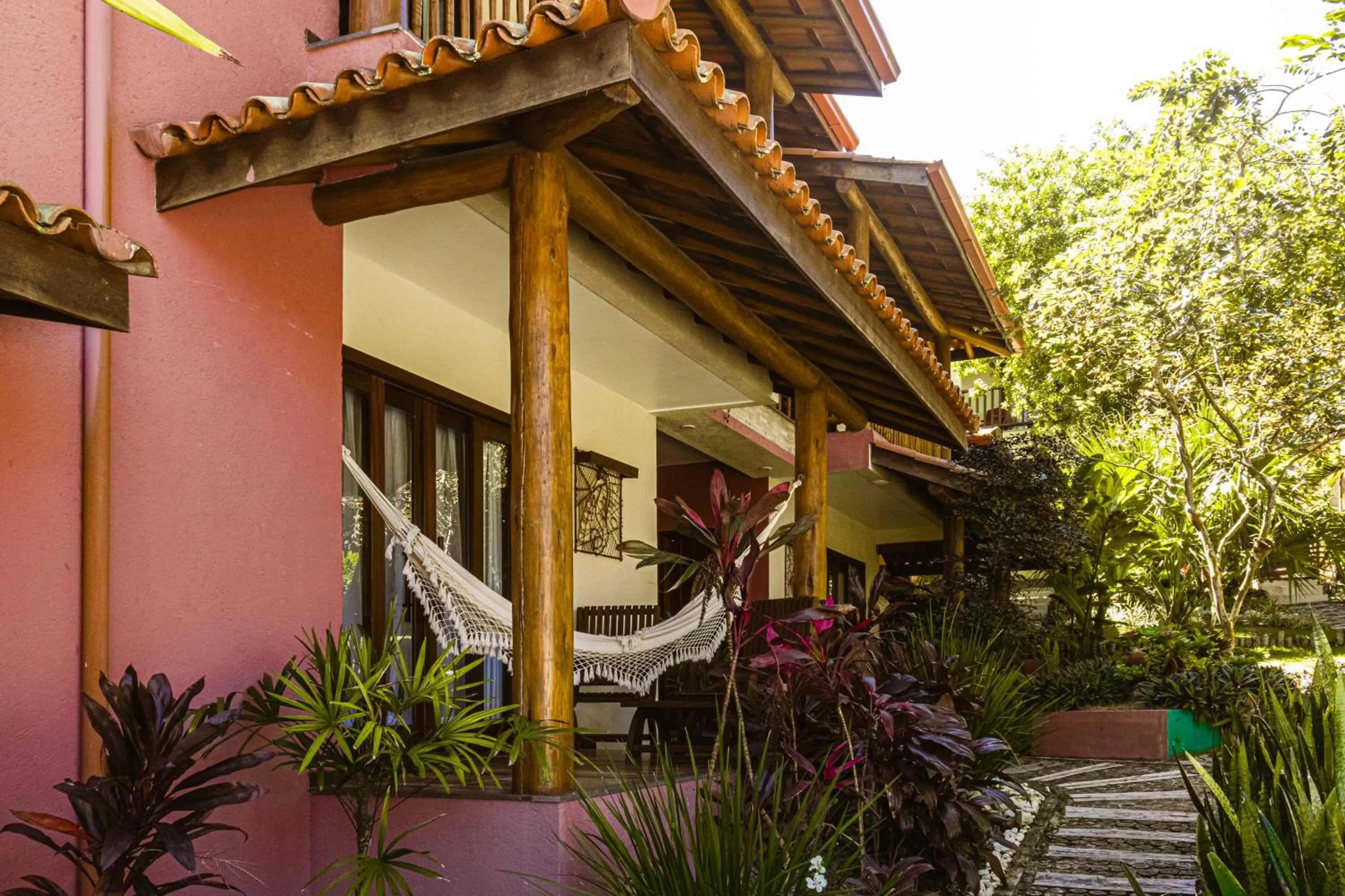 Patio in Paraíso Ecológico Pousada & SPA