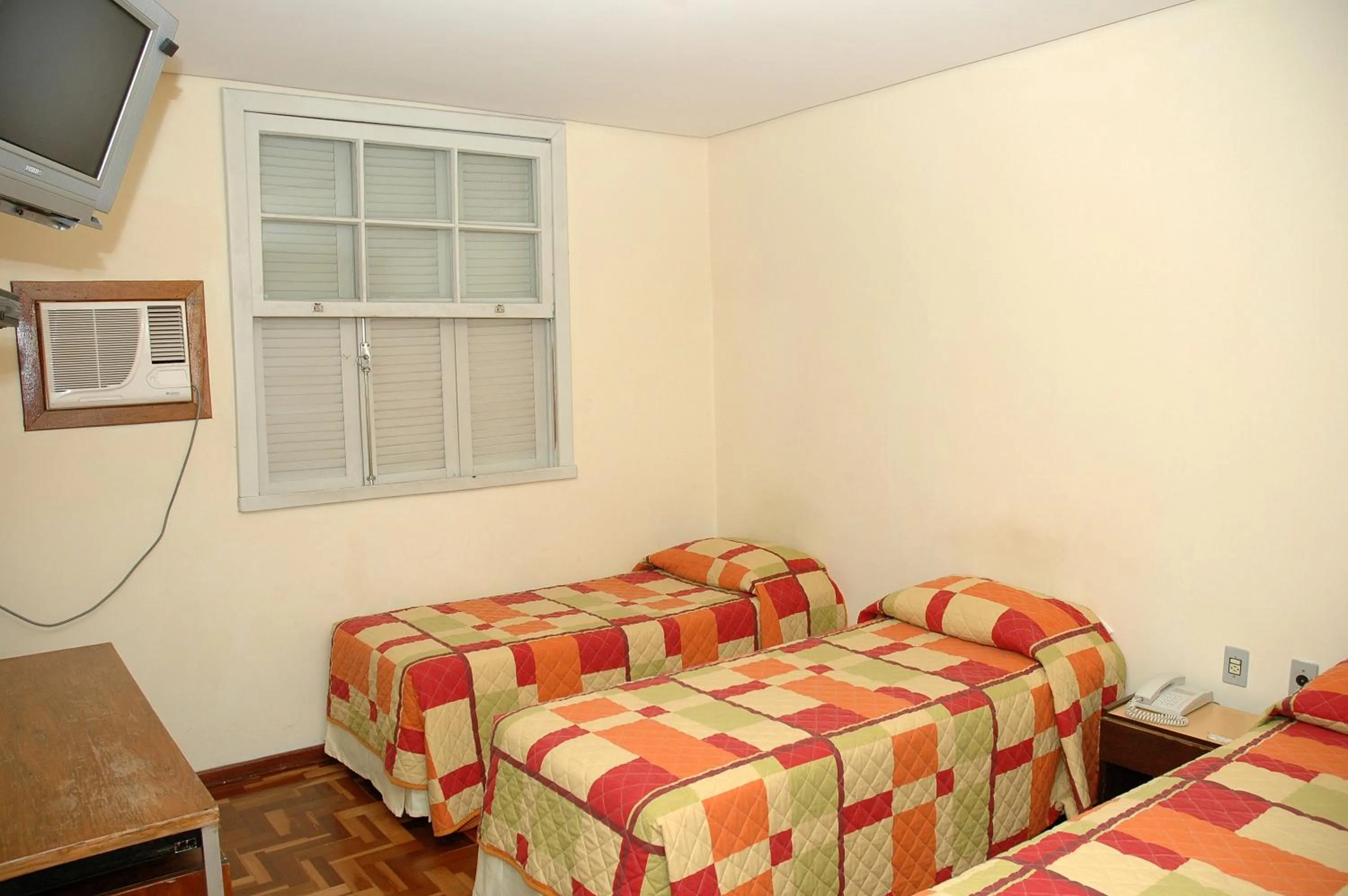 Photo of the whole room, Bed in Hotel Porto Alegre