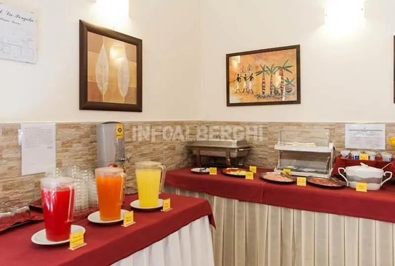Buffet breakfast in Hotel La Pergola