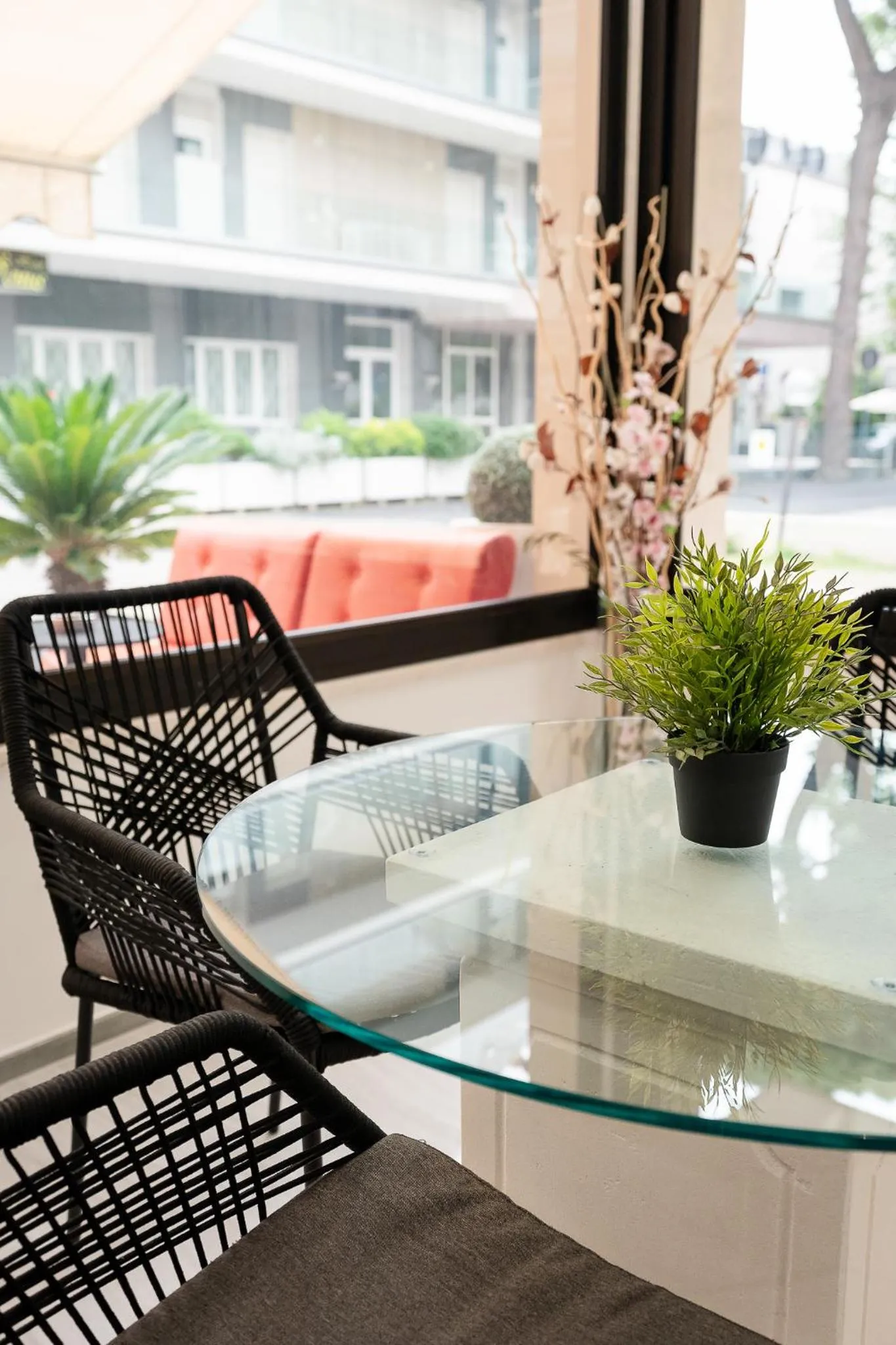 Living room in Hotel La Pergola