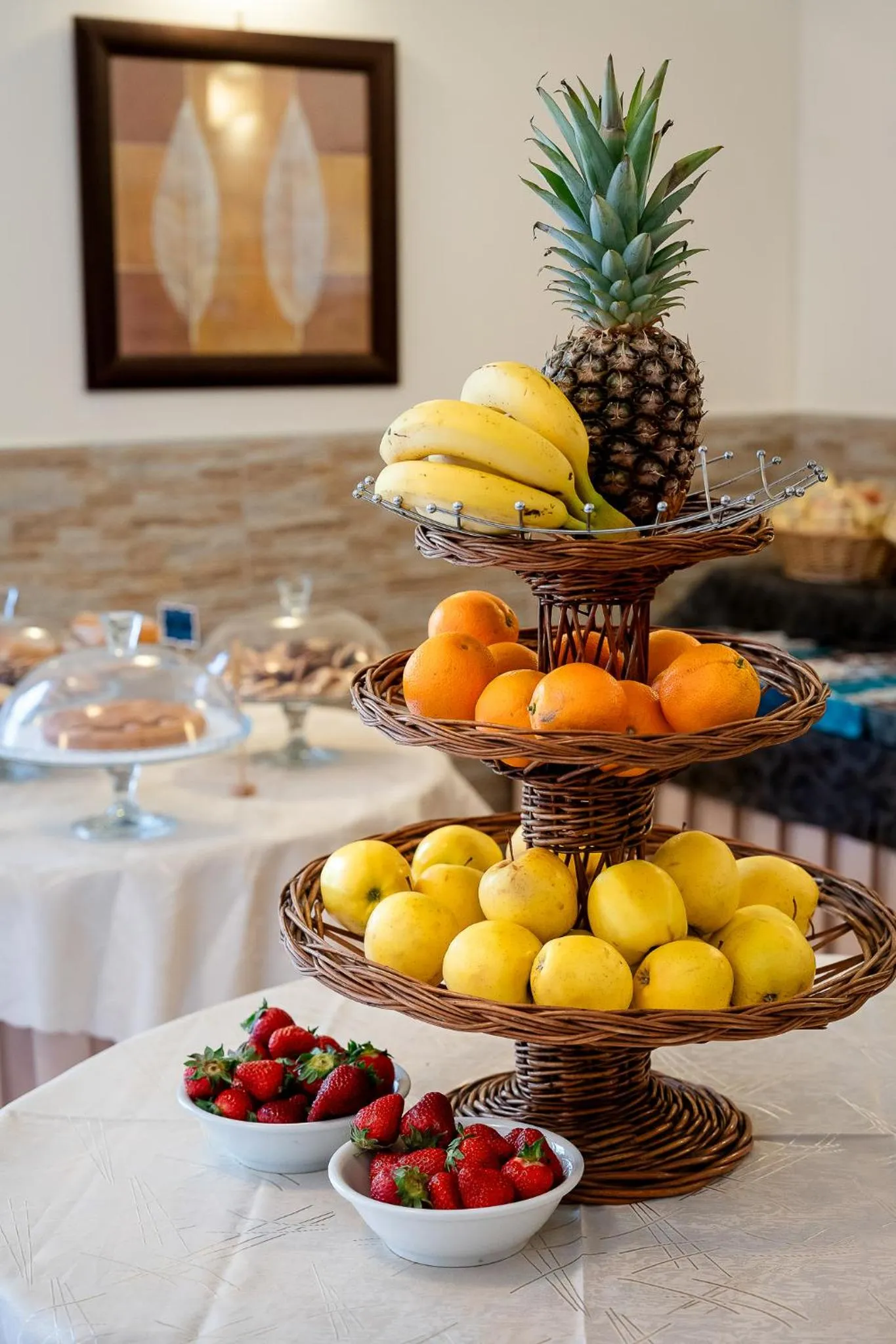 Buffet breakfast in Hotel La Pergola