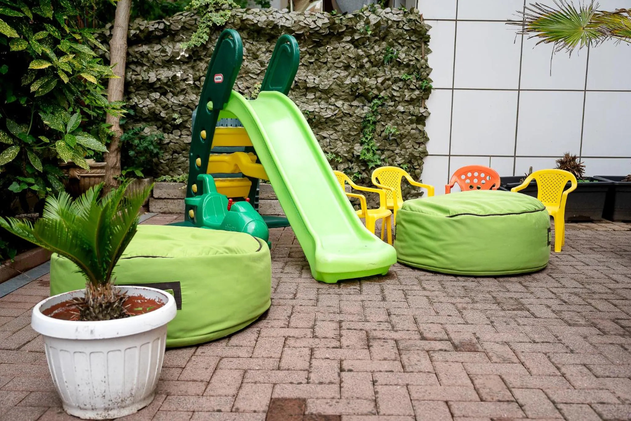 Children play ground in Hotel La Pergola
