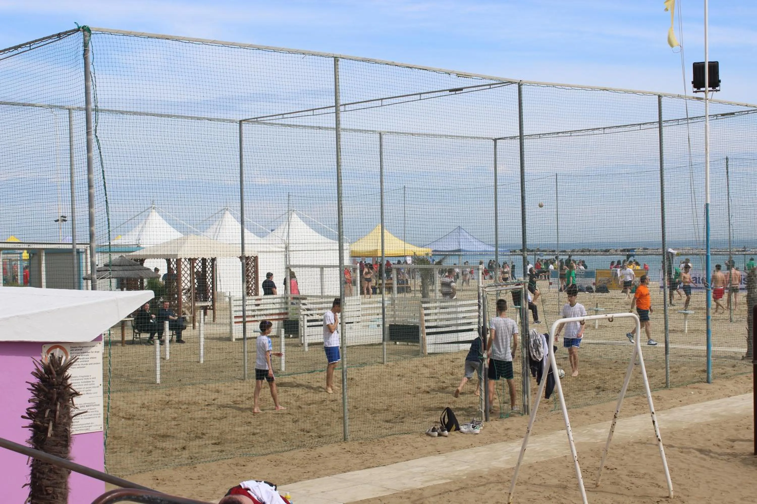 Beach in Hotel La Pergola