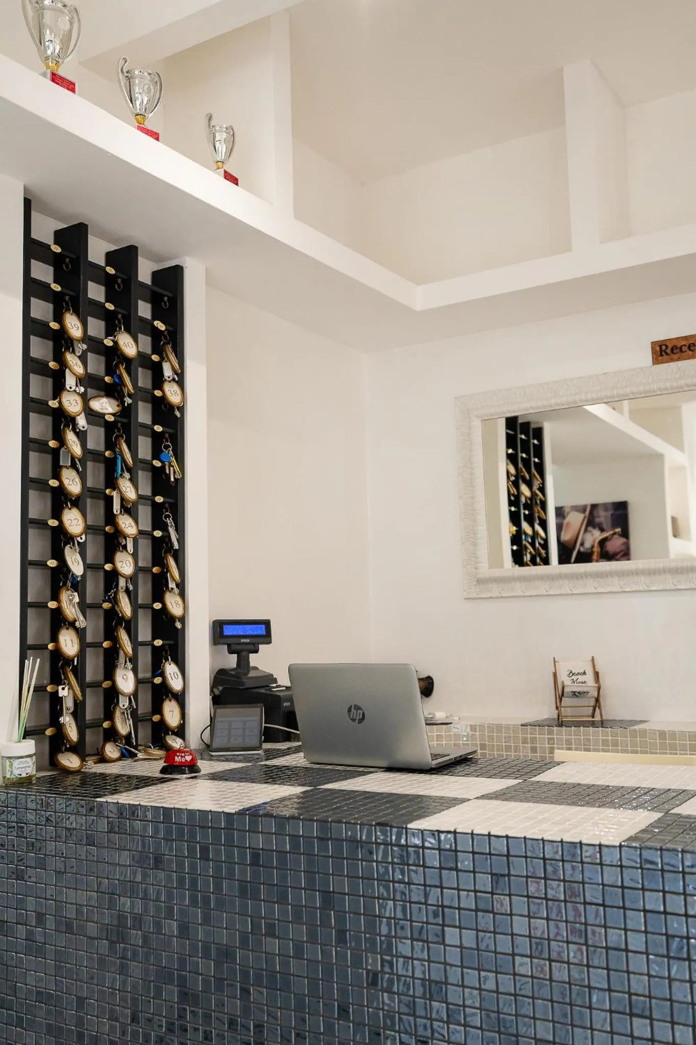 Lobby or reception in Hotel La Pergola