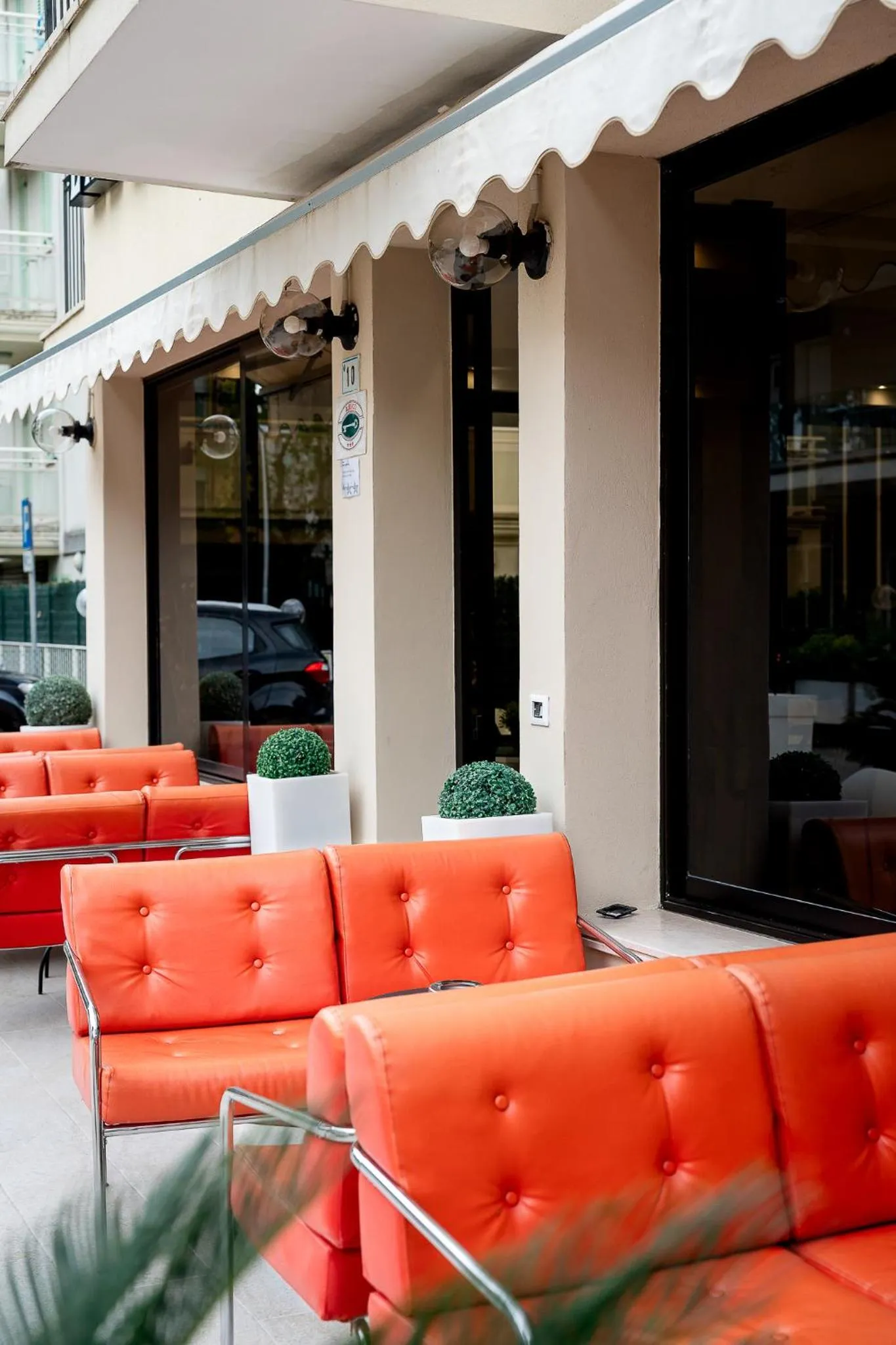 Property building in Hotel La Pergola