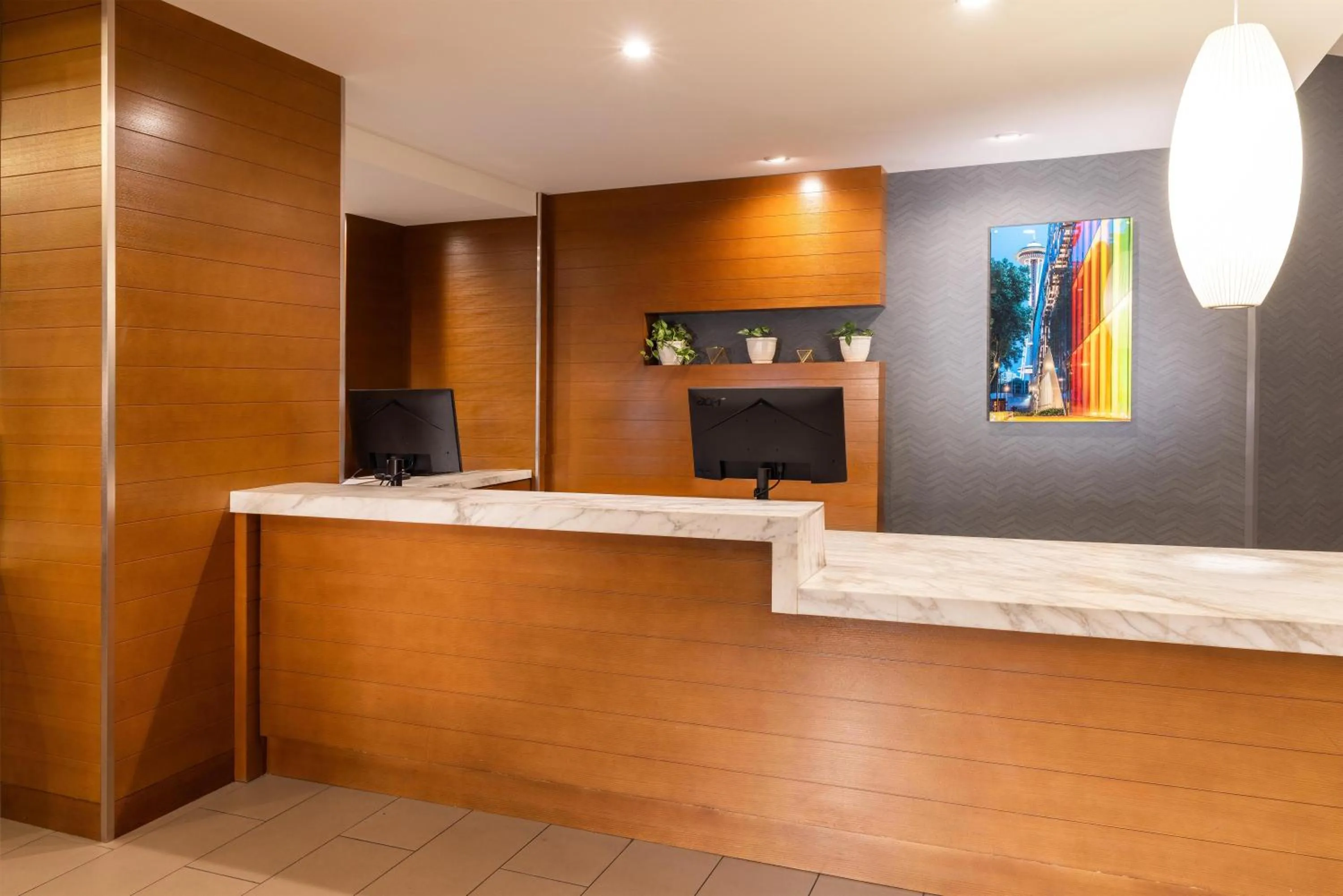 Lobby or reception in Hyatt House Seattle Downtown