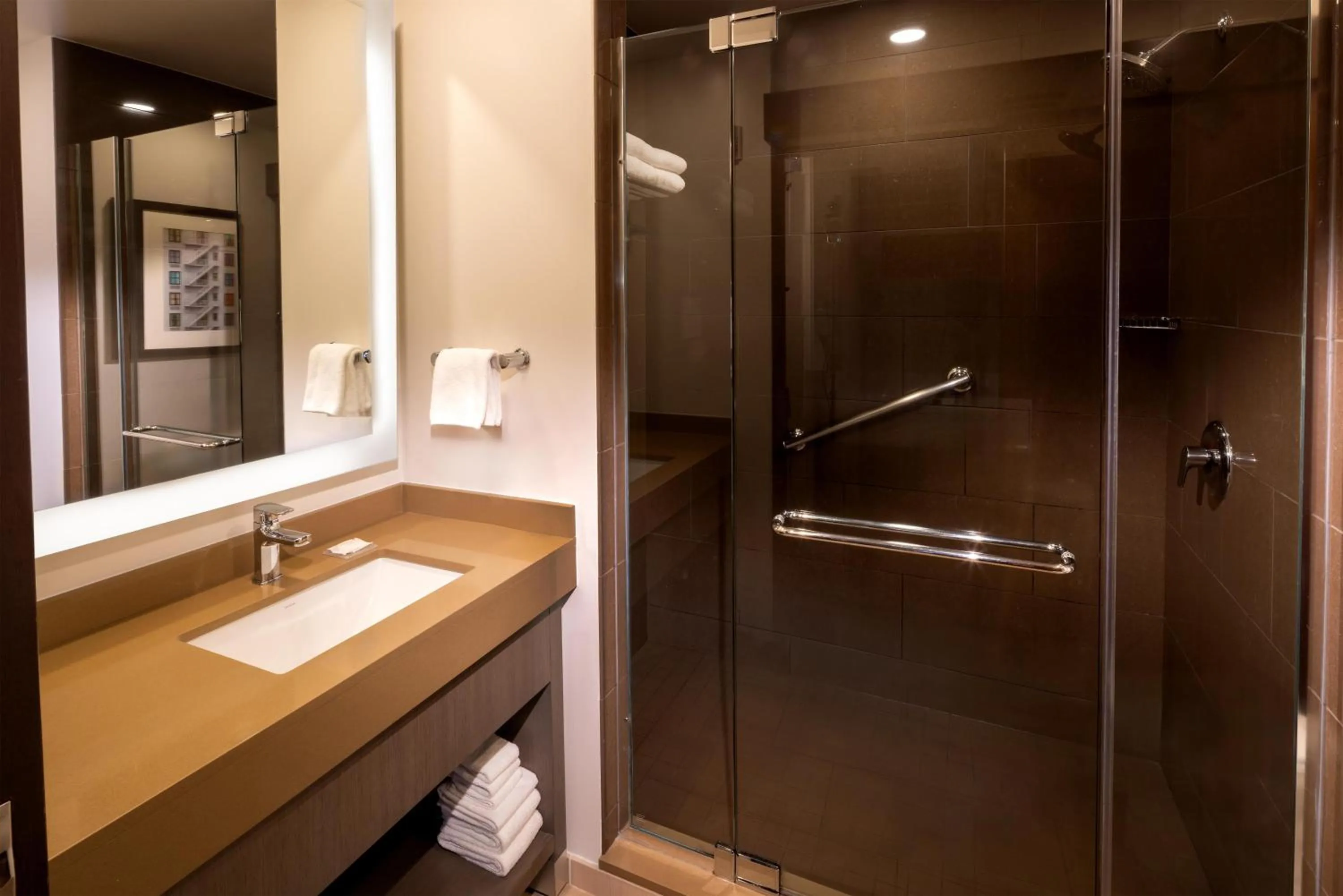 Bathroom in Hyatt House Seattle Downtown