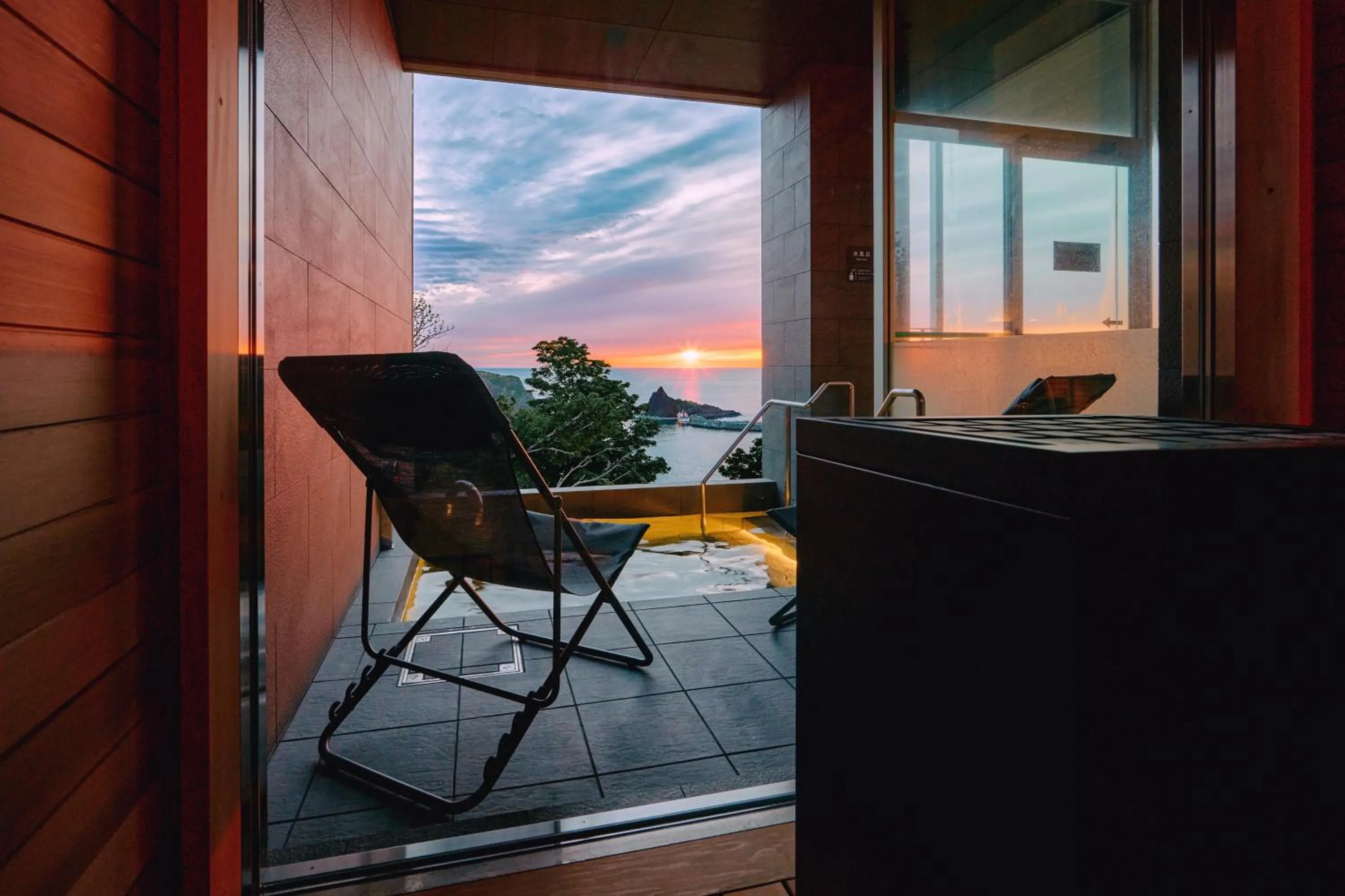 Sauna in Shiretoko Yuhi No Ataruie Onsen Hostel