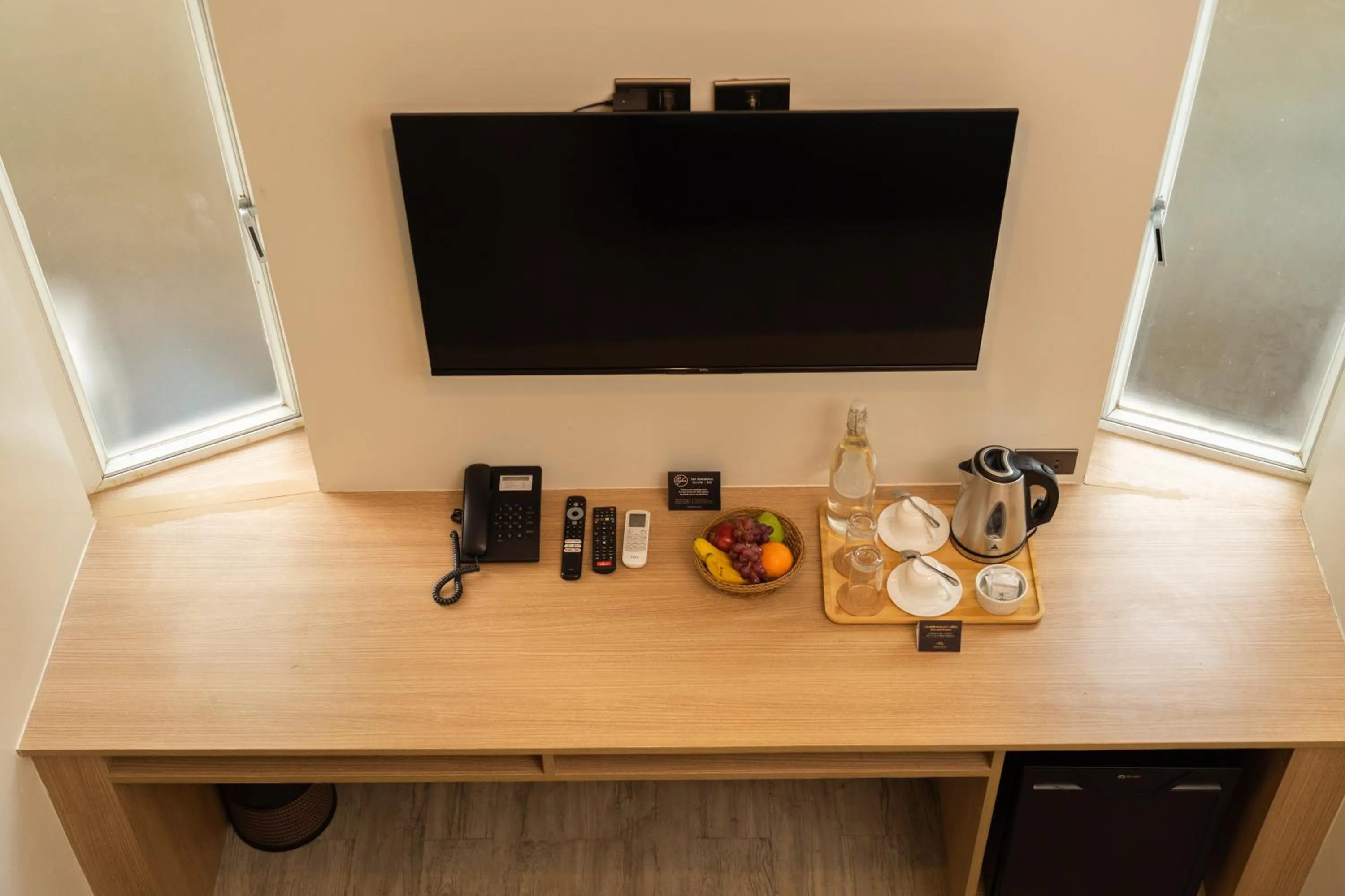 Communal lounge/ TV room in Altaroca Mountain Resort Antipolo