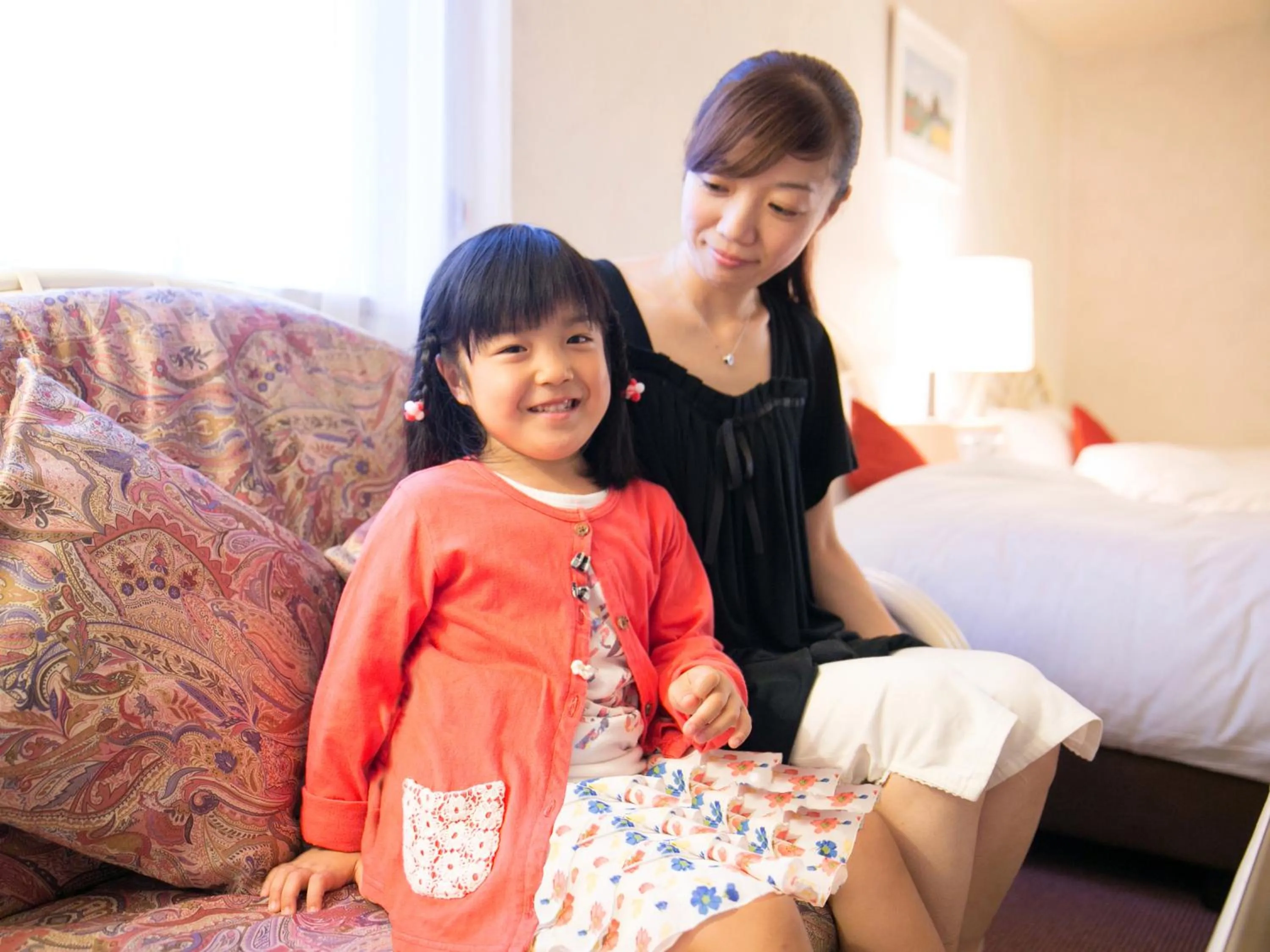 Family in hotel miura kaen