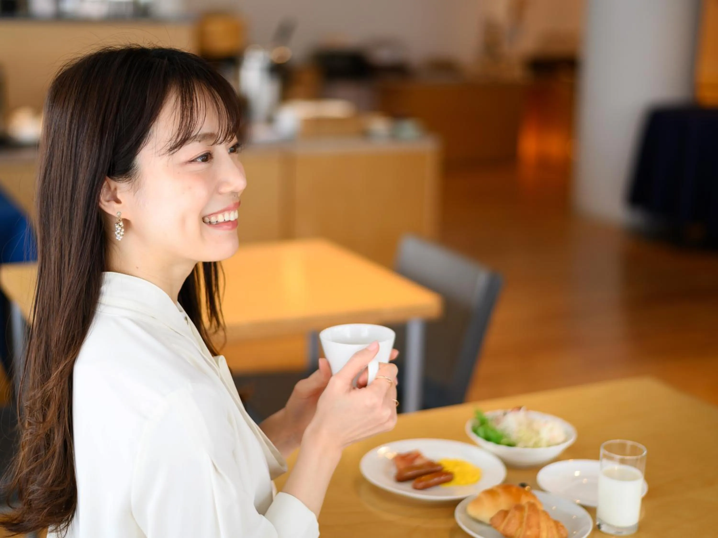 Breakfast in hotel miura kaen