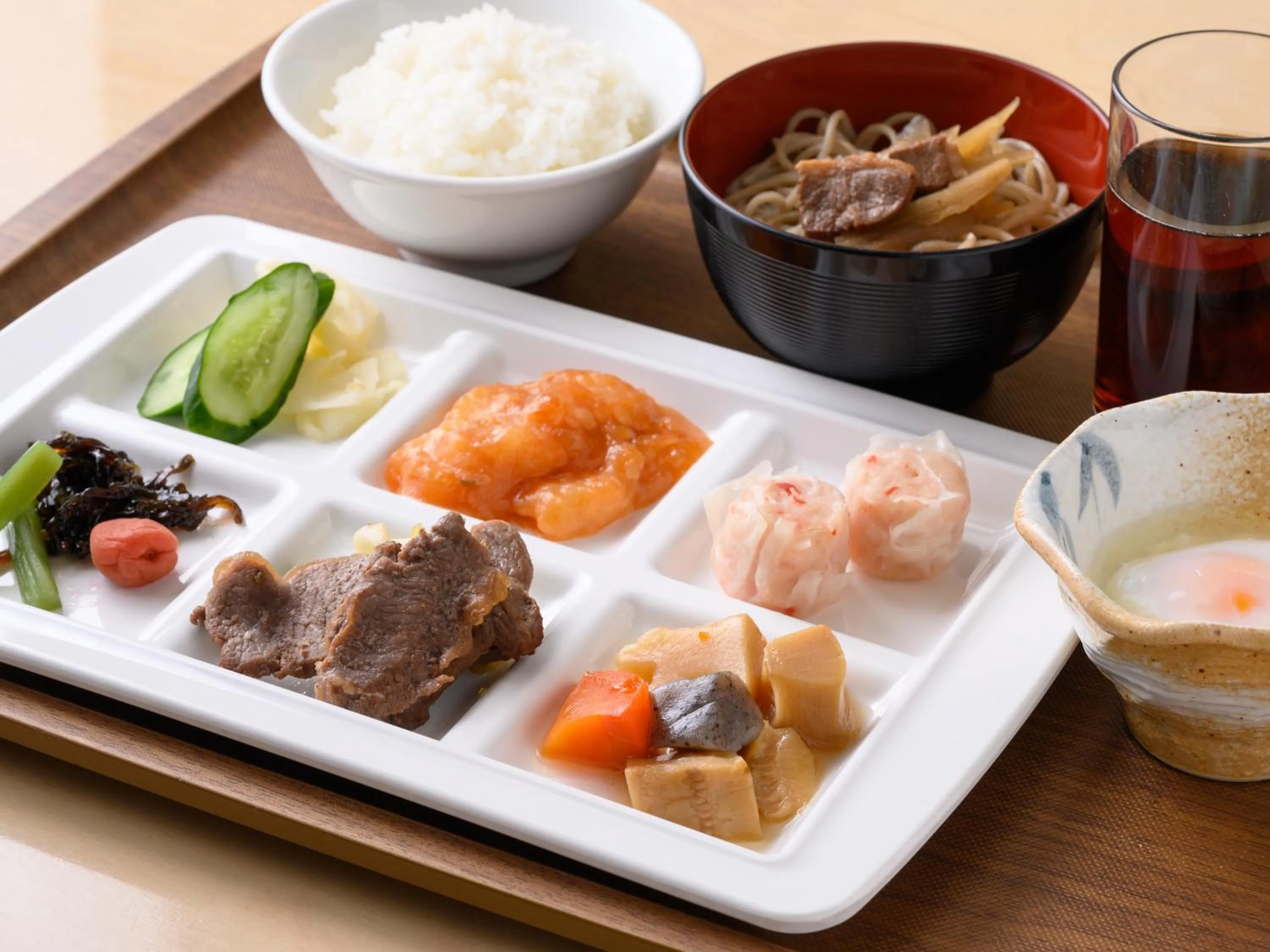 Breakfast in hotel miura kaen