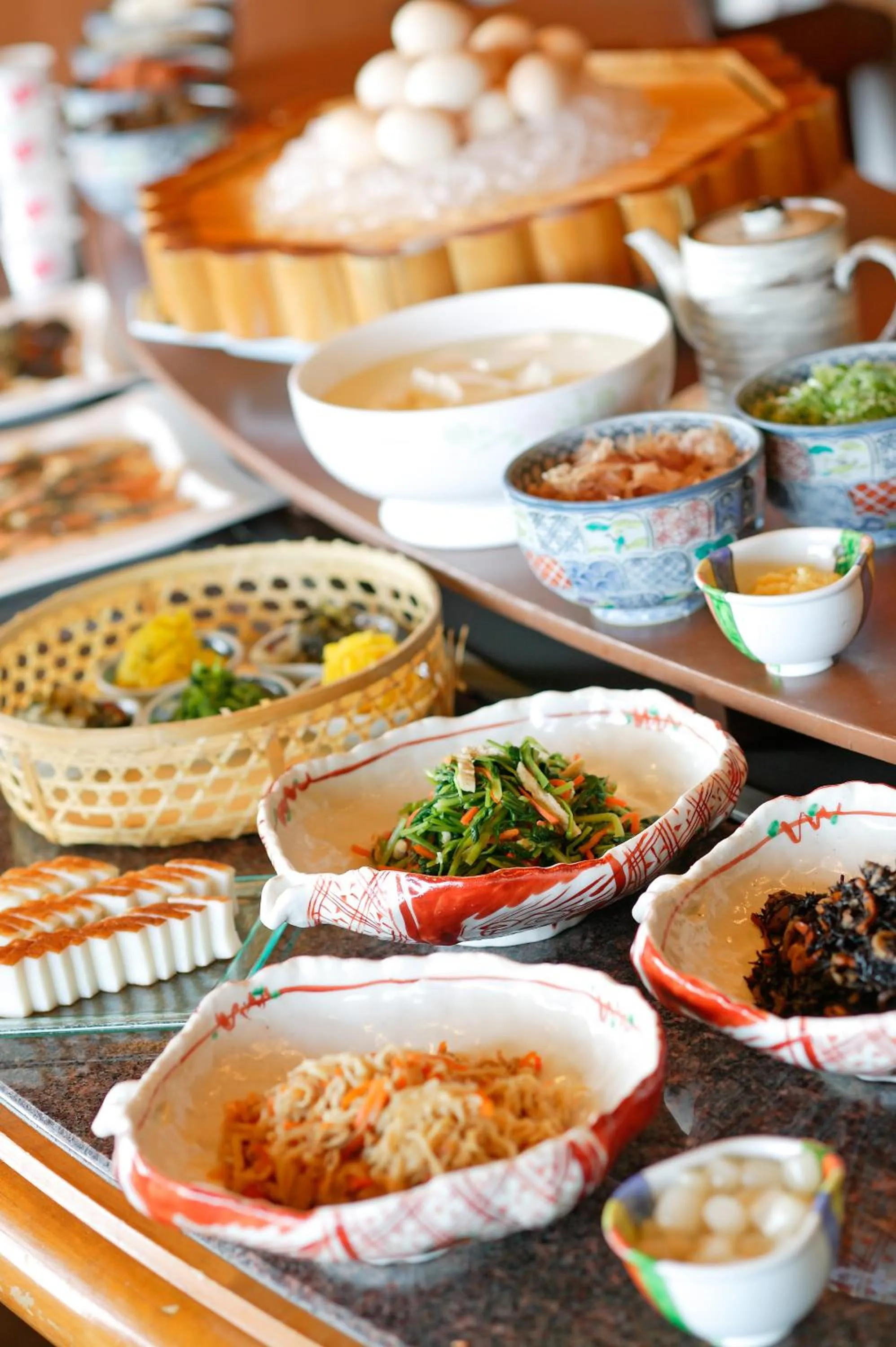 Food close-up in Hotel New Omi