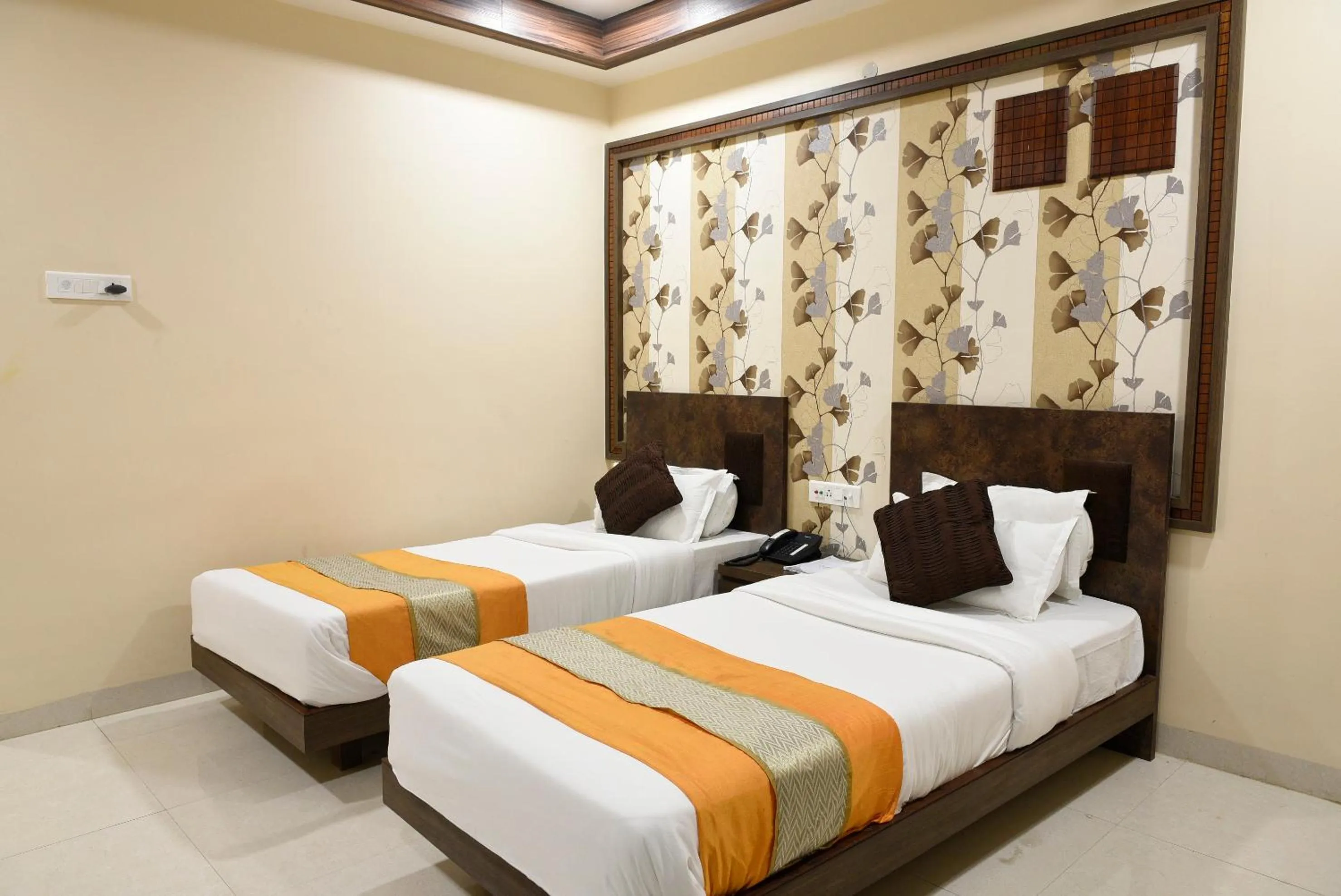 Bed in Hotel Rituraj