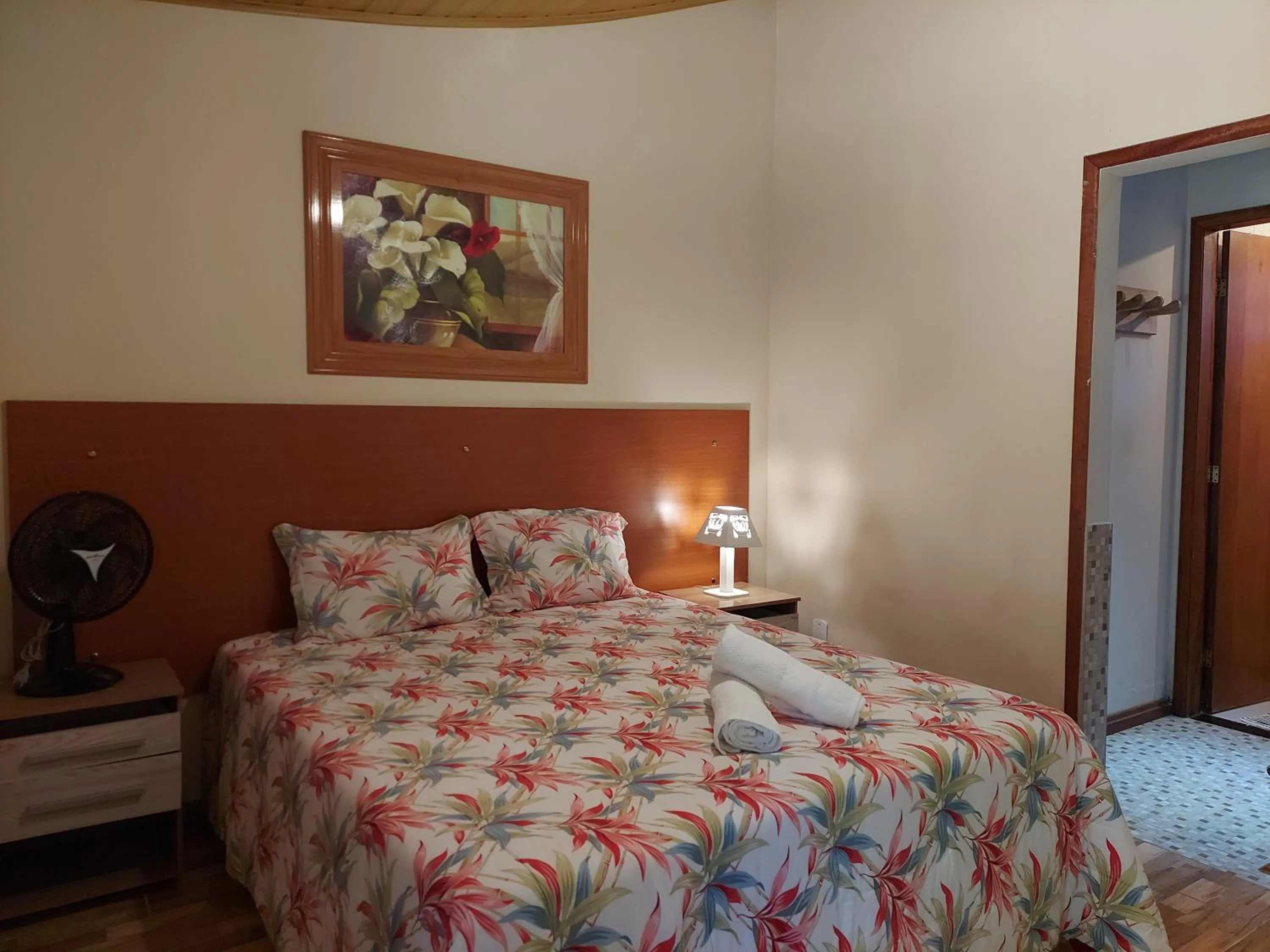 Bed in Pousada Lisieux