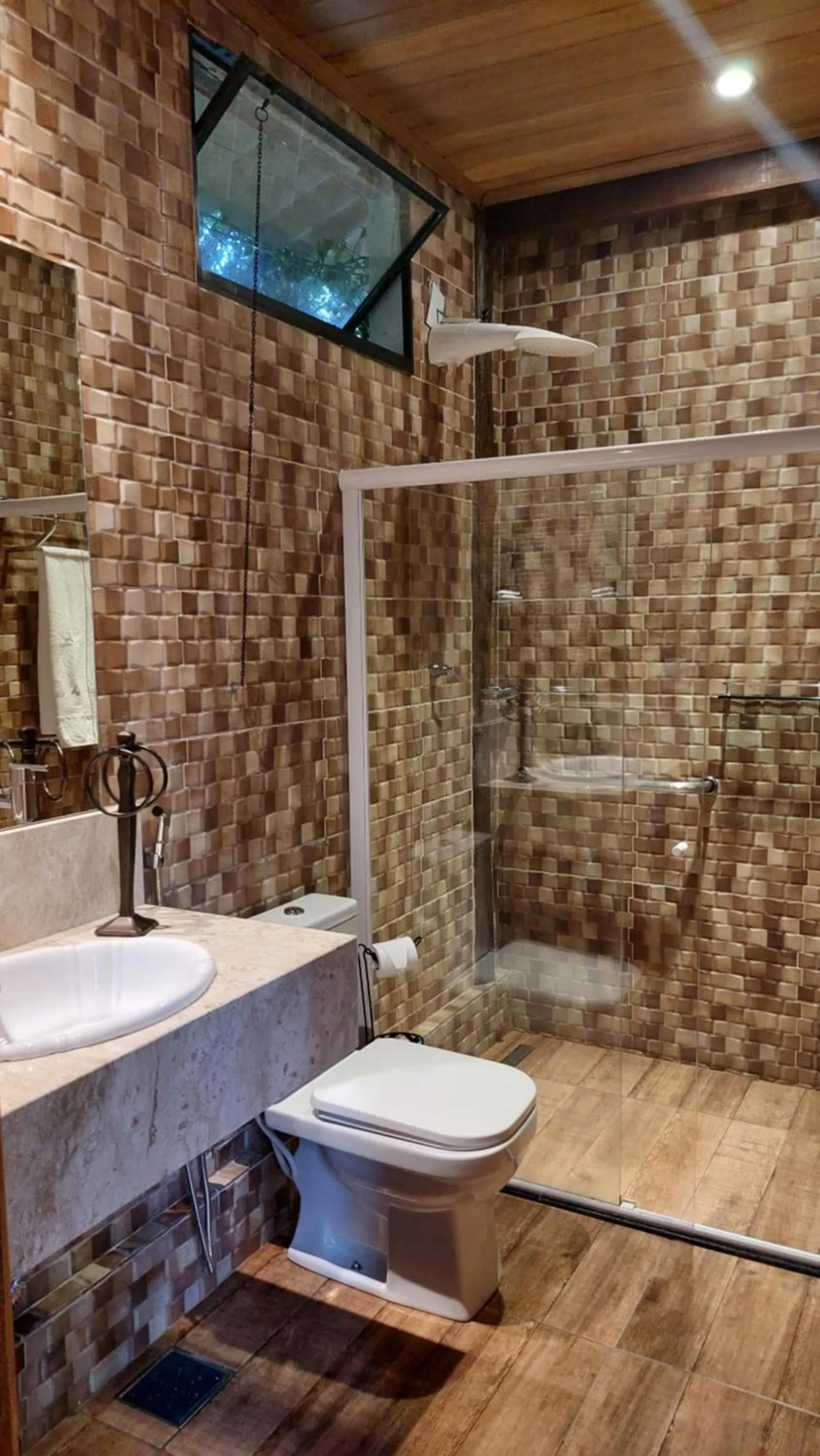 Bathroom in Pousada Lisieux