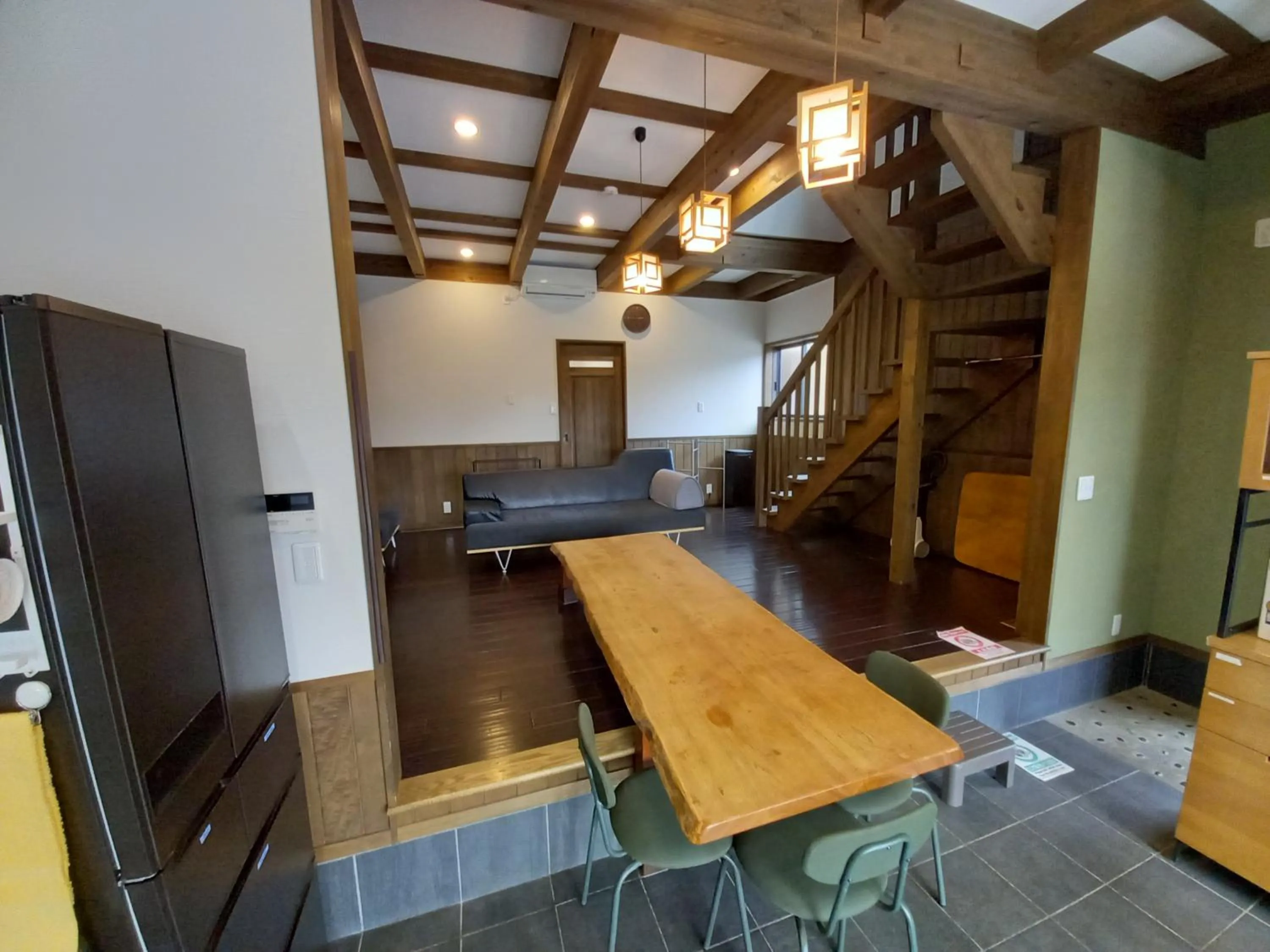 Living room in Villa Orange Cabin