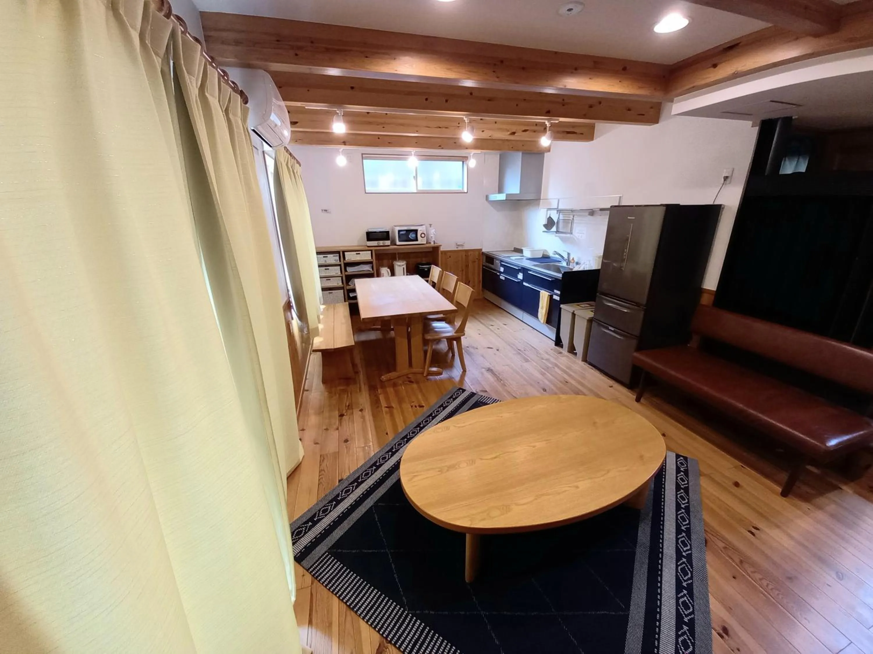 Living room in Villa Orange Cabin