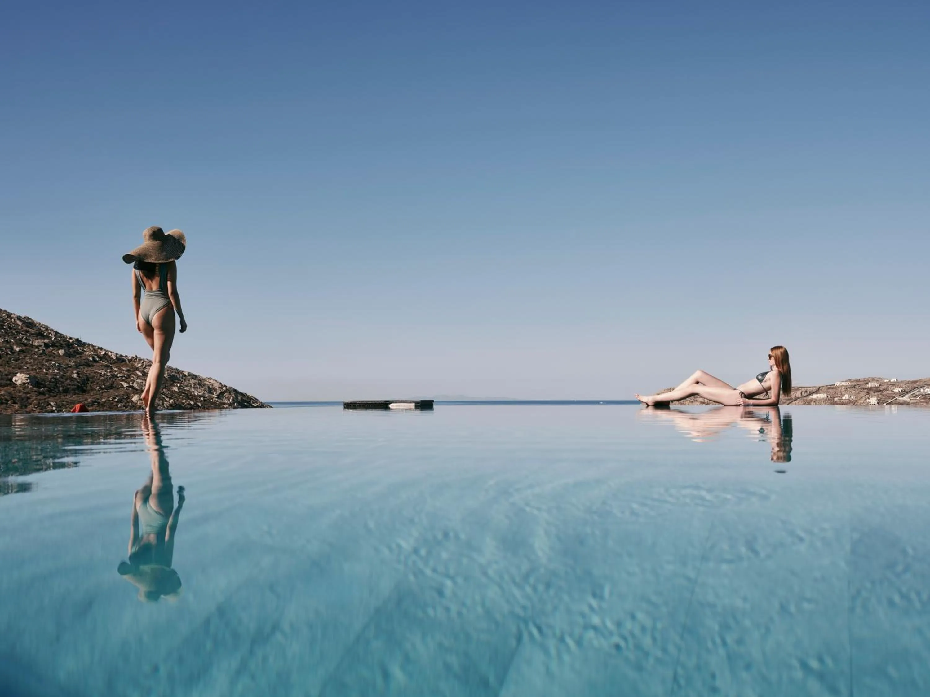 Swimming pool in Myconian Avaton, a Member of Design Hotels