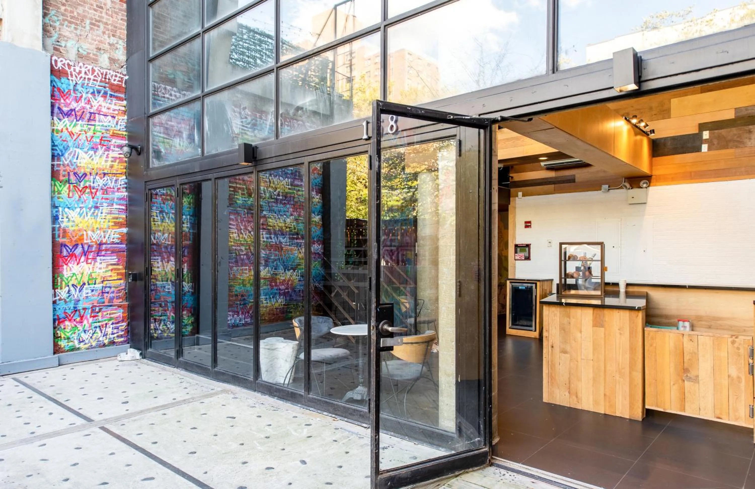 Facade/entrance in Orchard Street Hotel