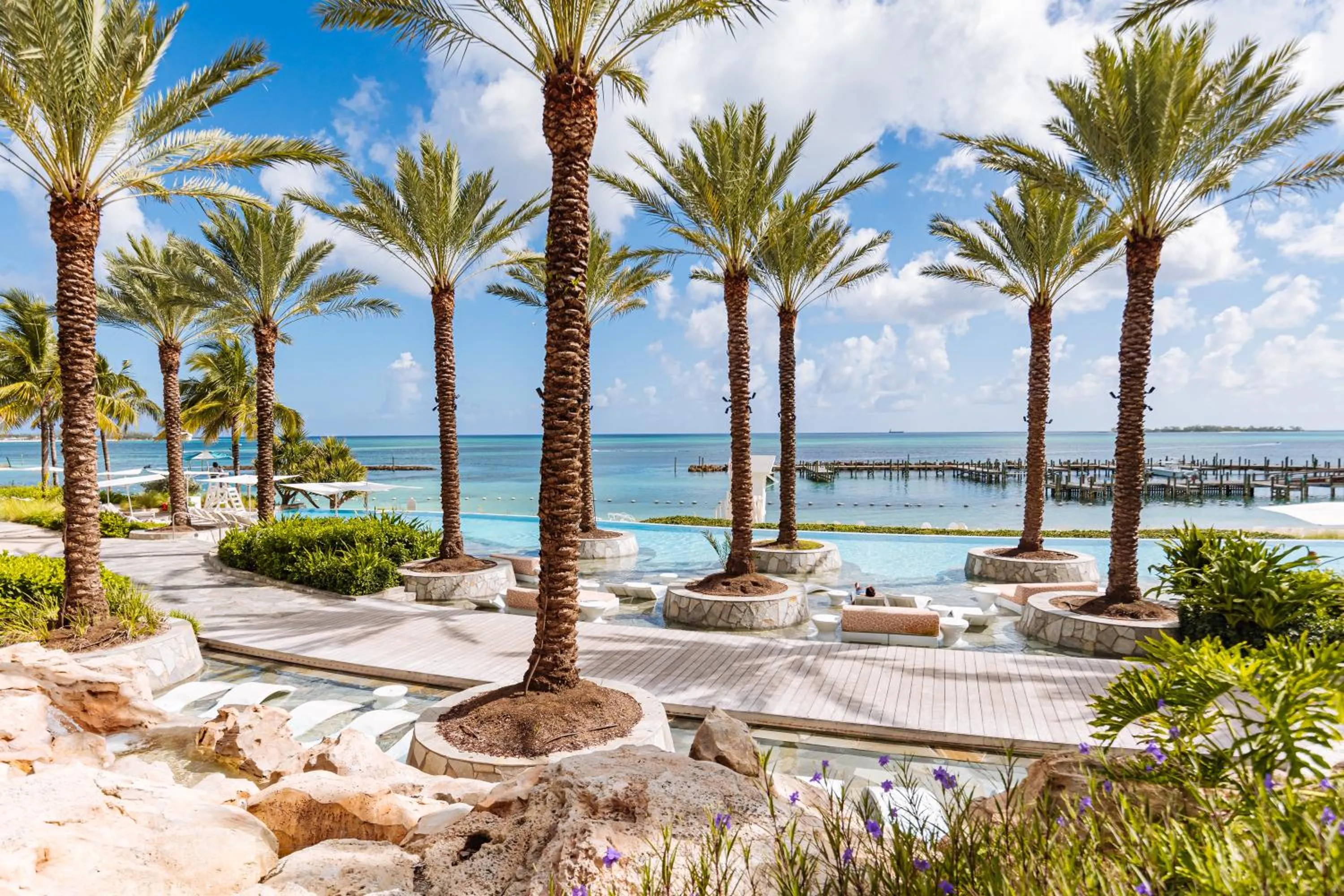 Swimming pool in SLS at Baha Mar