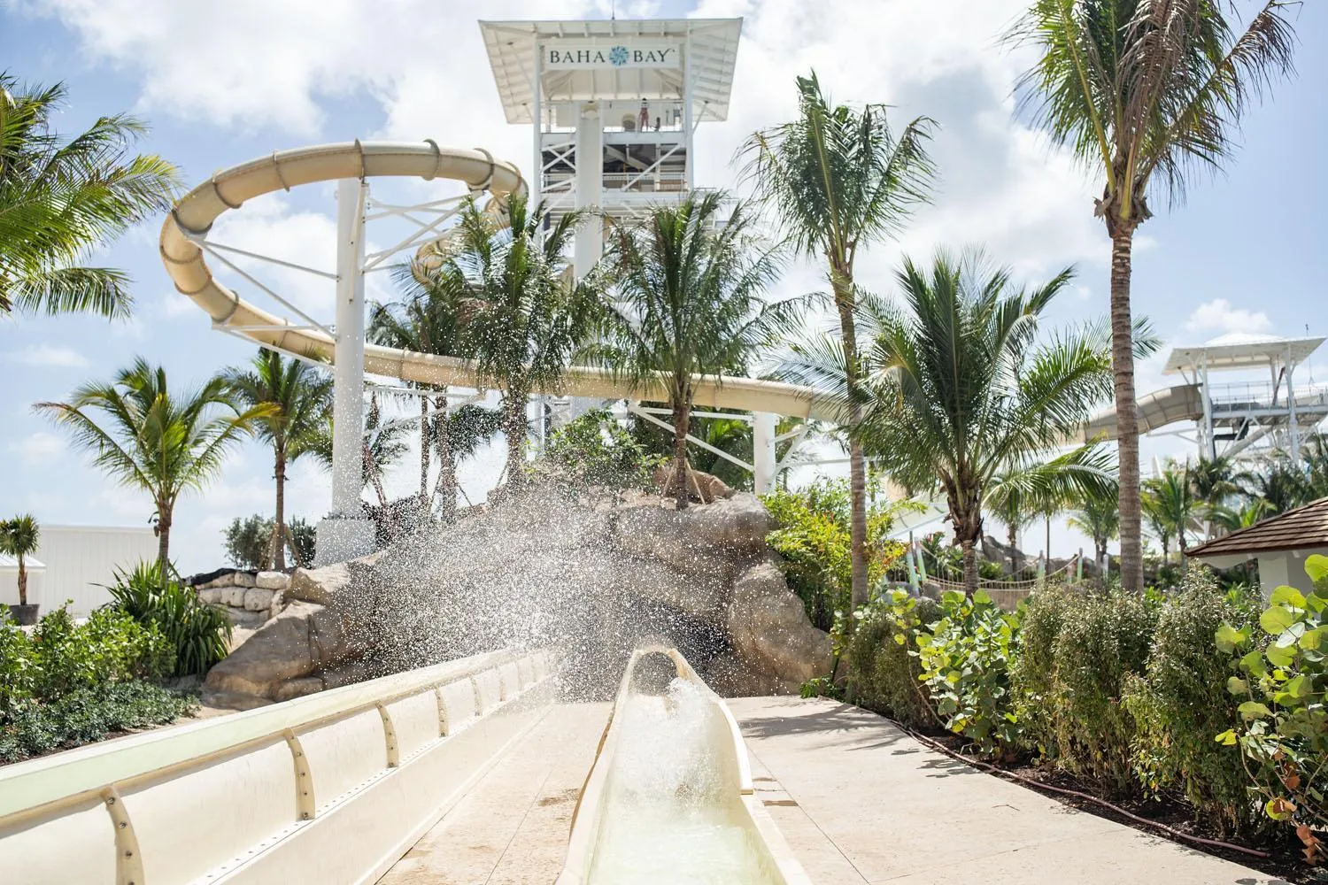 Aqua park in SLS at Baha Mar