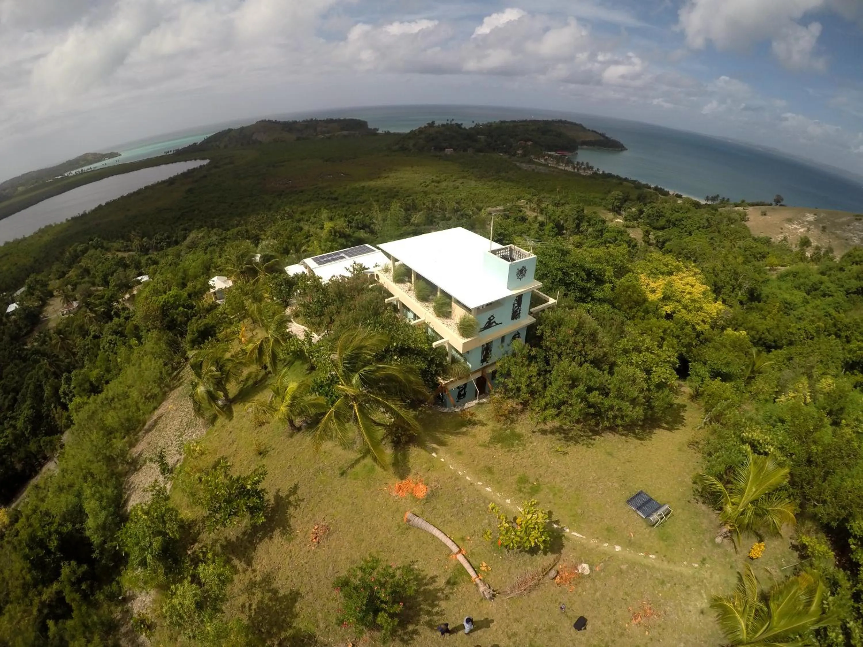 Bird's eye view in Suites la Colline