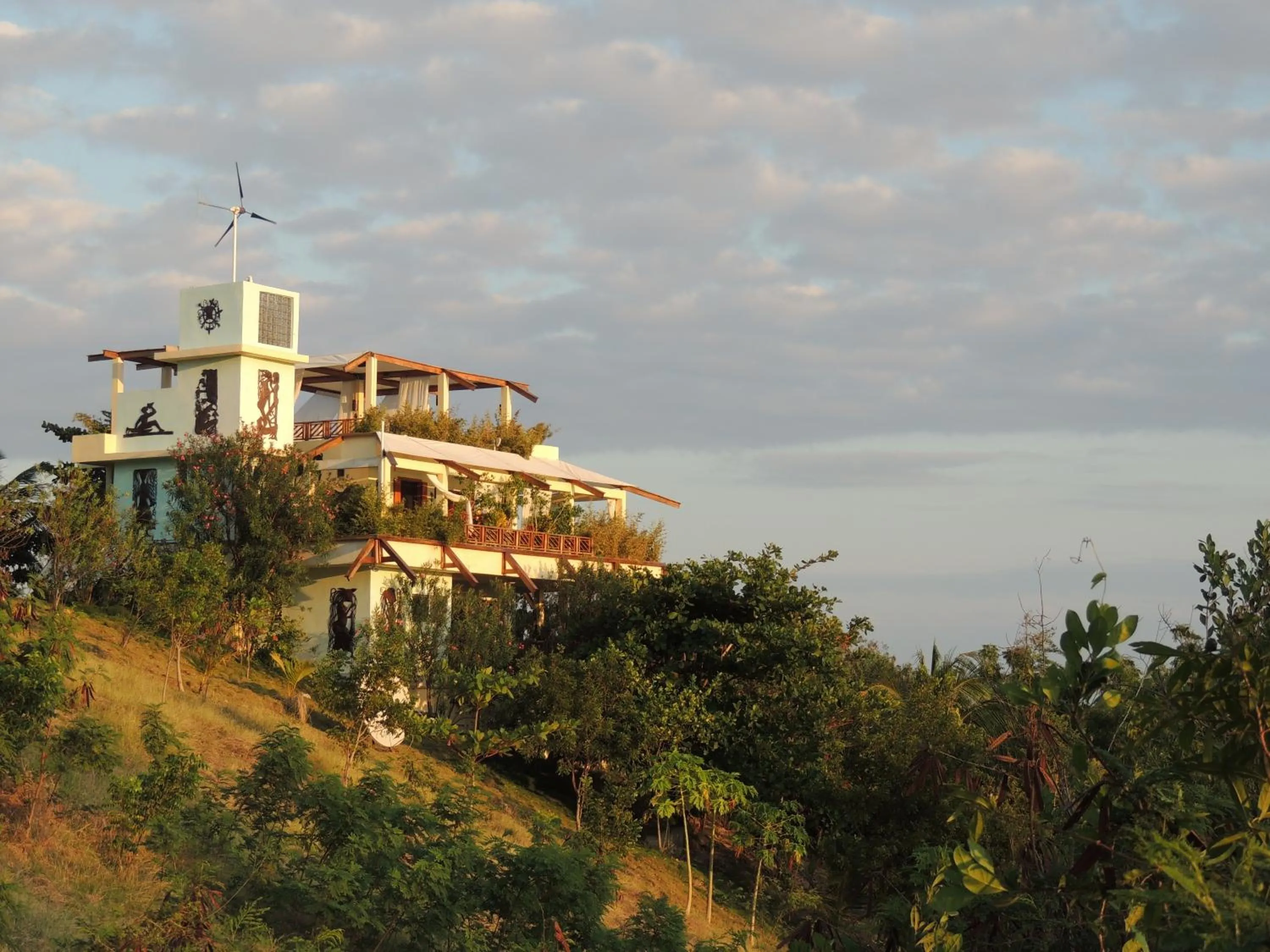 Bird's eye view in Suites la Colline