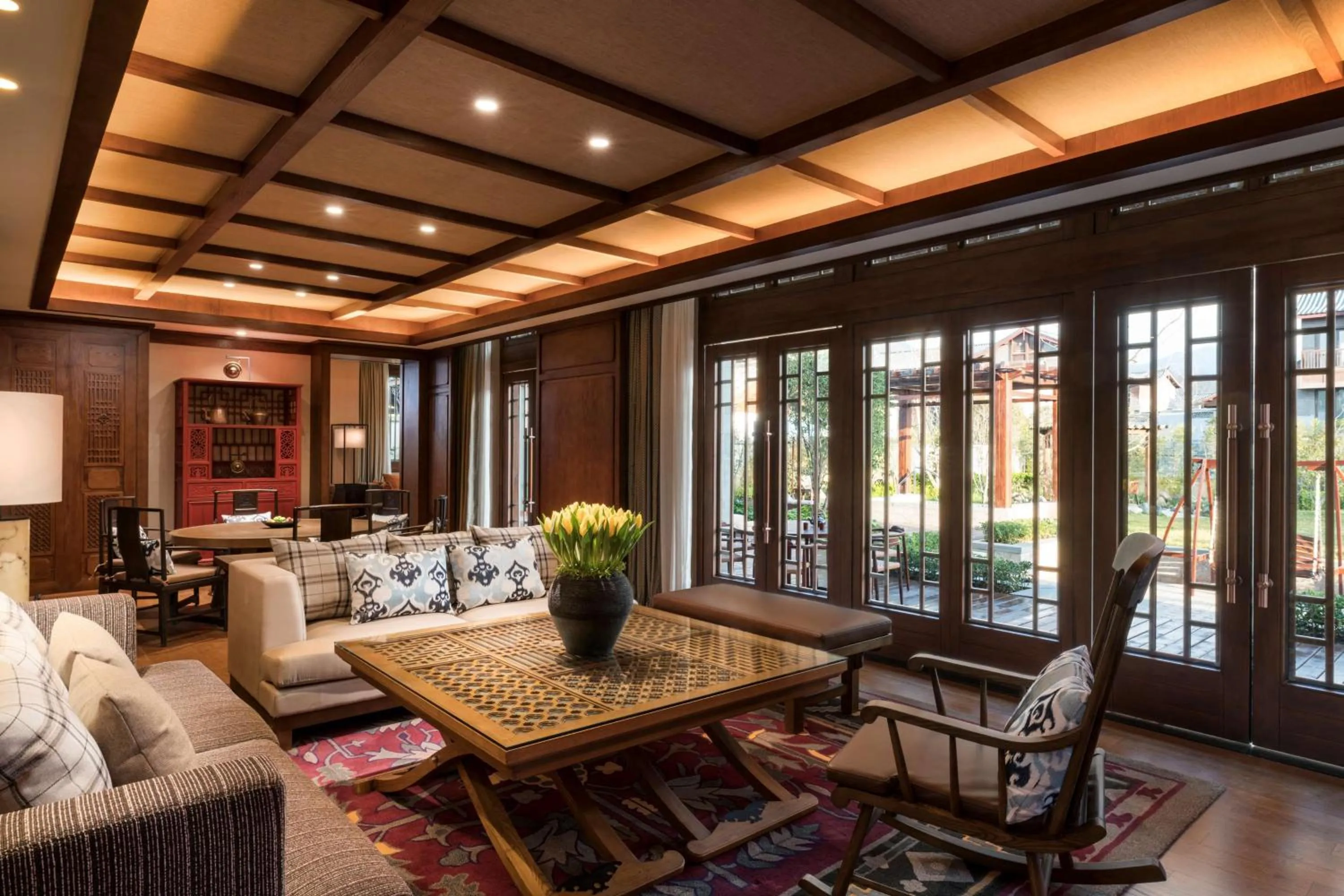 Photo of the whole room in Jinmao Purelax Lijiang, The Unbound Collection By HYATT