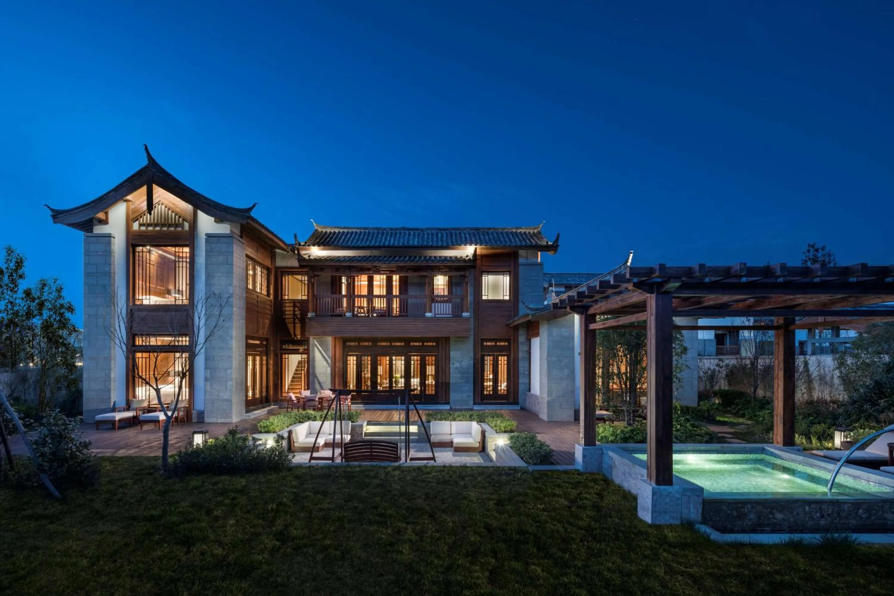 Photo of the whole room in Jinmao Purelax Lijiang, The Unbound Collection By HYATT