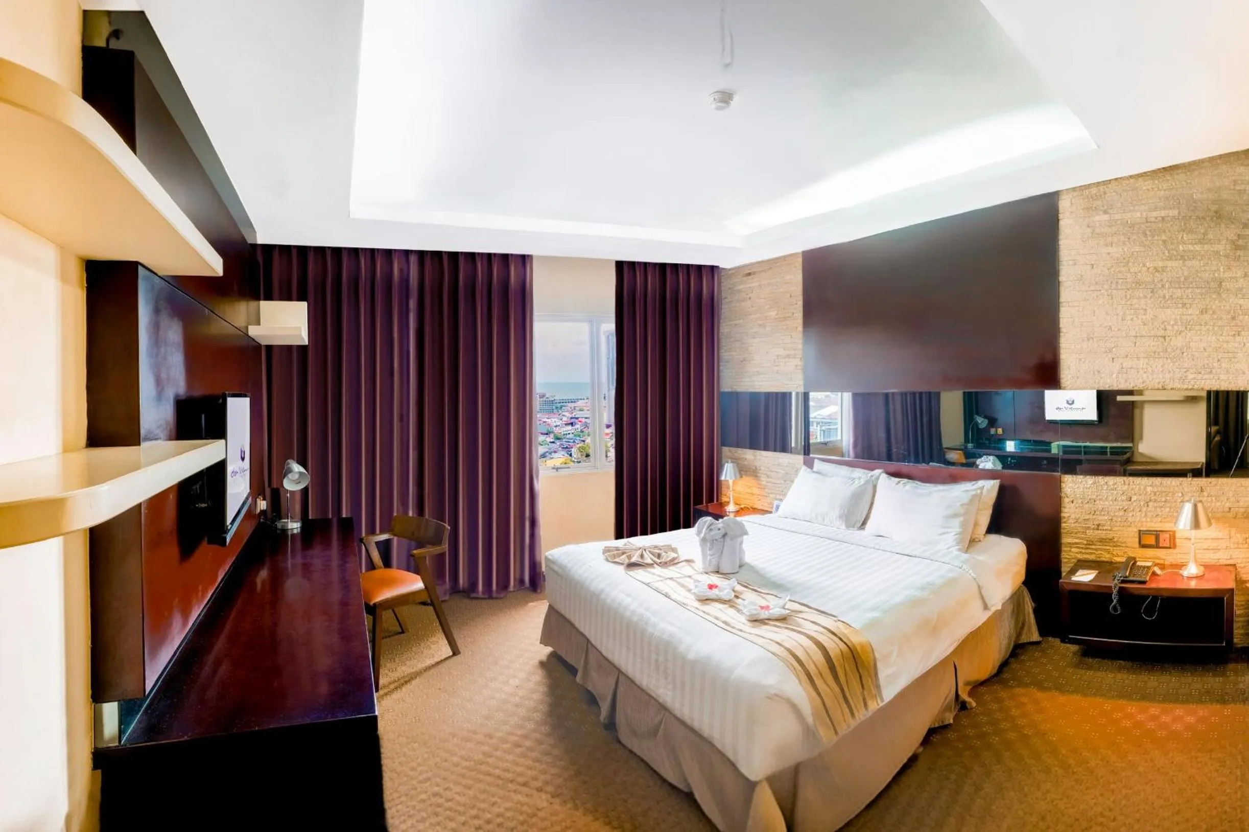 Bed in Da Vienna Boutique Hotel