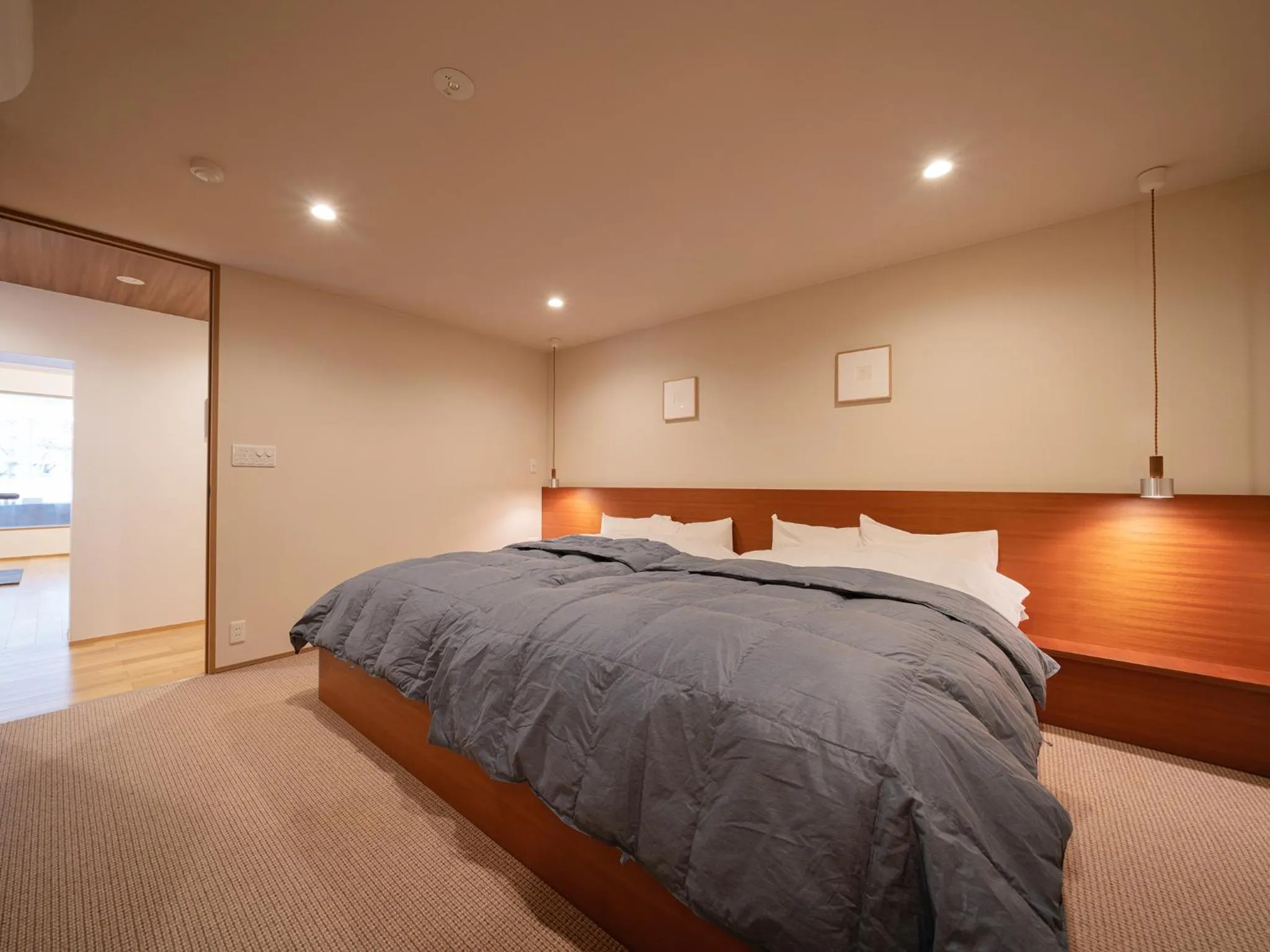 Bedroom, Bed in Hakkei