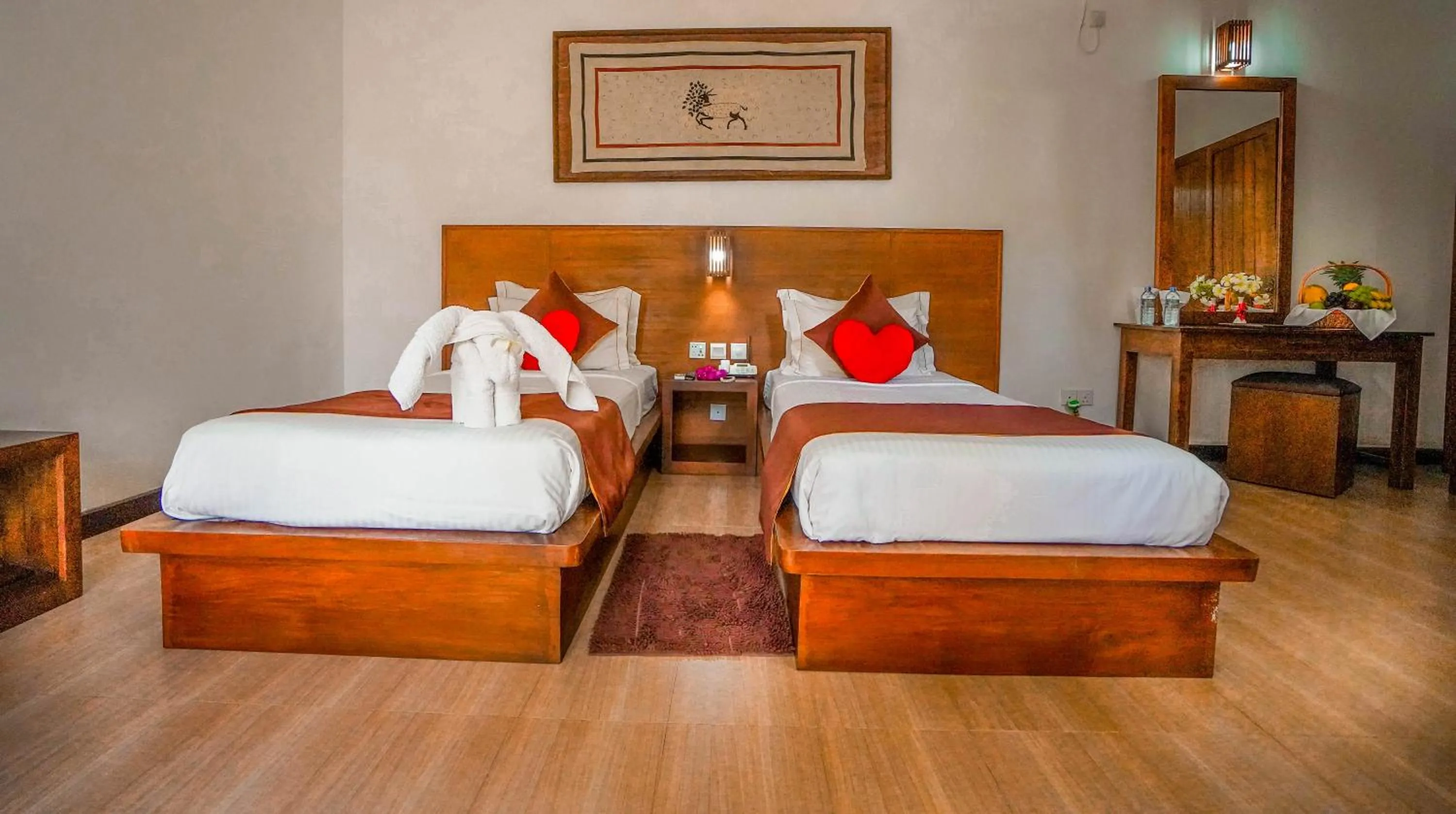 Bedroom, Bed in Hotel Tamarind Tree