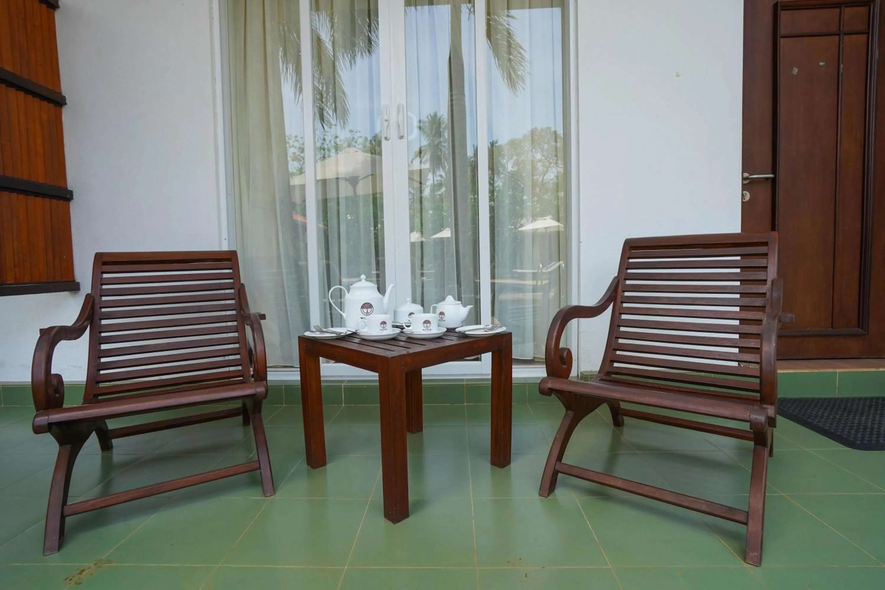 Patio in Hotel Tamarind Tree